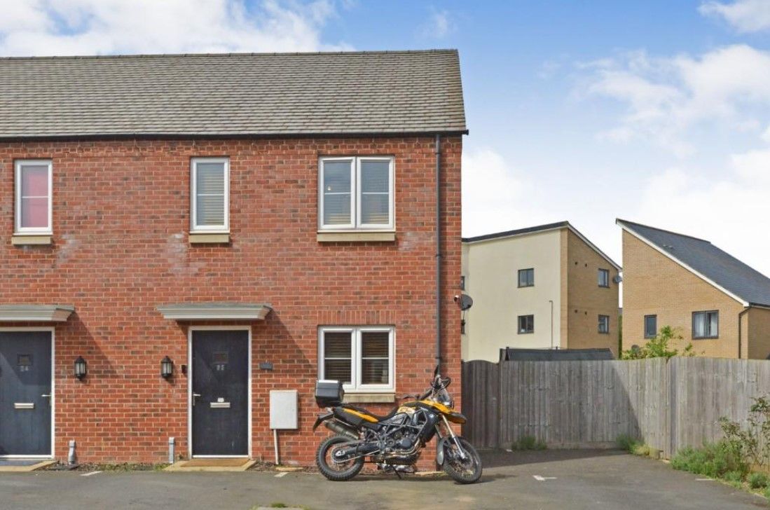 2 bed semidetached house for sale in Wensleydale Crescent, Oakridge Park, Milton Keynes MK14