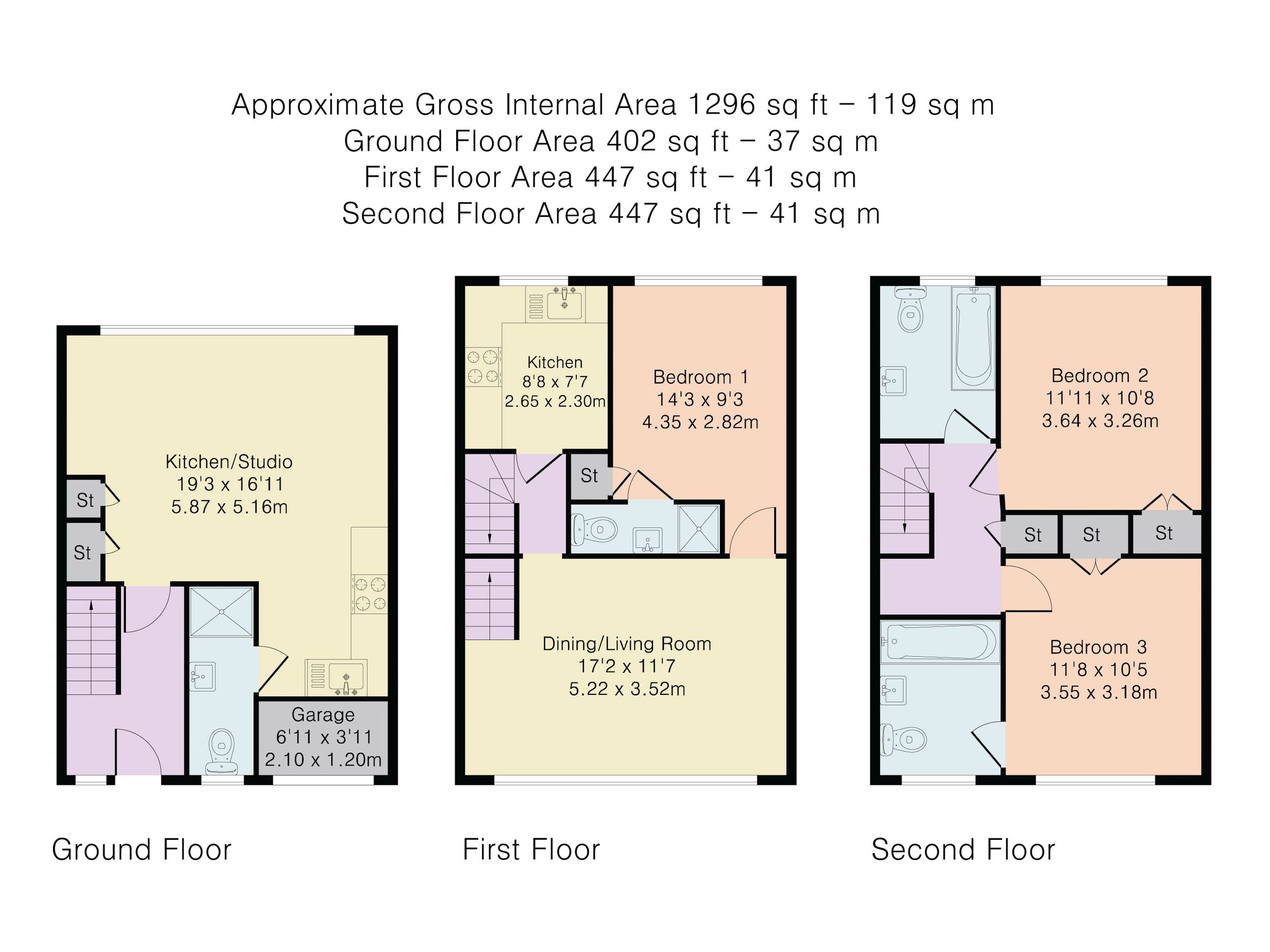 4 bed terraced house for sale in Abbots Park, St Albans AL1 Zoopla