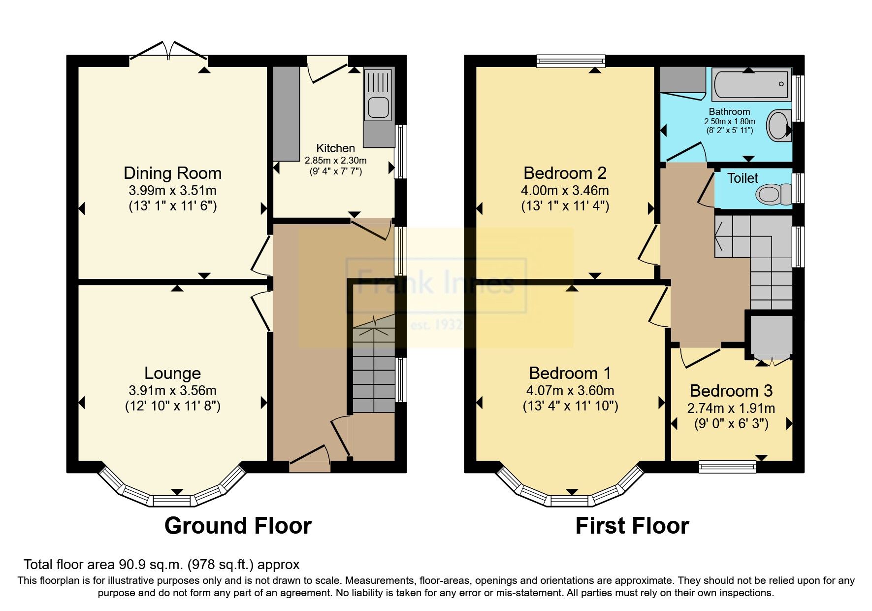 3 bed semidetached house for sale in Thirlmere Close, Nottingham