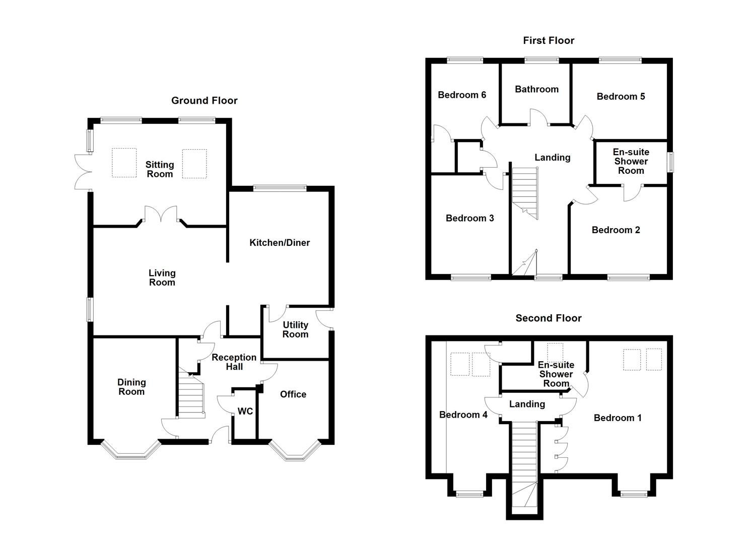 6 bed detached house for sale in Spinners Avenue, Wakefield WF1 Zoopla