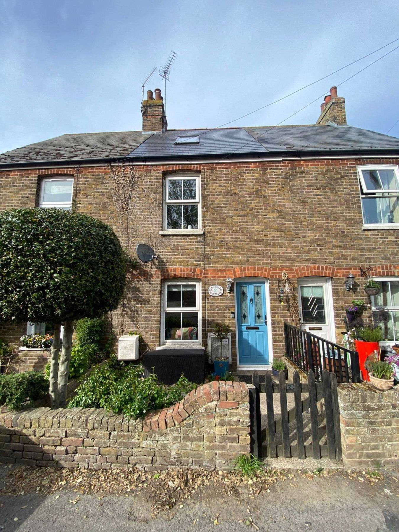 3 bed terraced house to rent in Sunnyside Cottages, St Nicholas At Wade