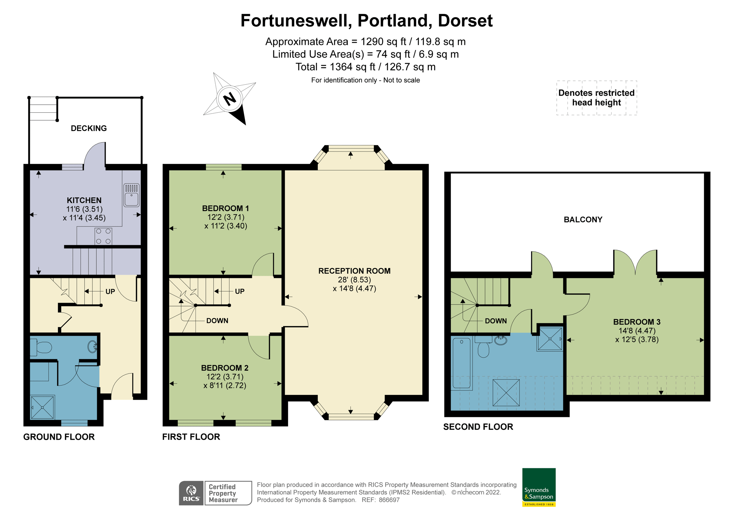3 bed terraced house for sale in Fortuneswell, Portland, Dorset DT5