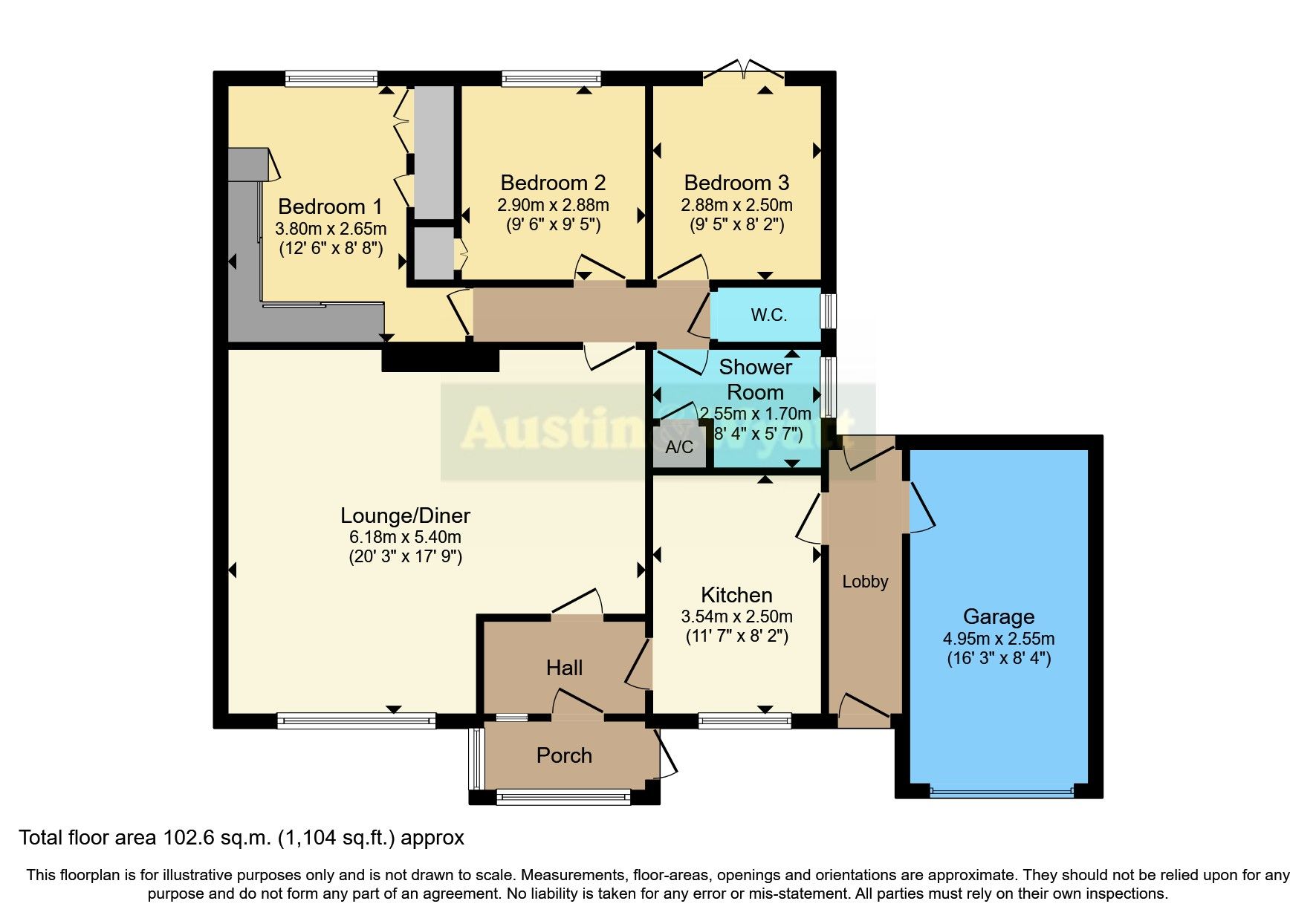 3 bed bungalow for sale in Bader Road, Canford Heath, Poole, Dorset
