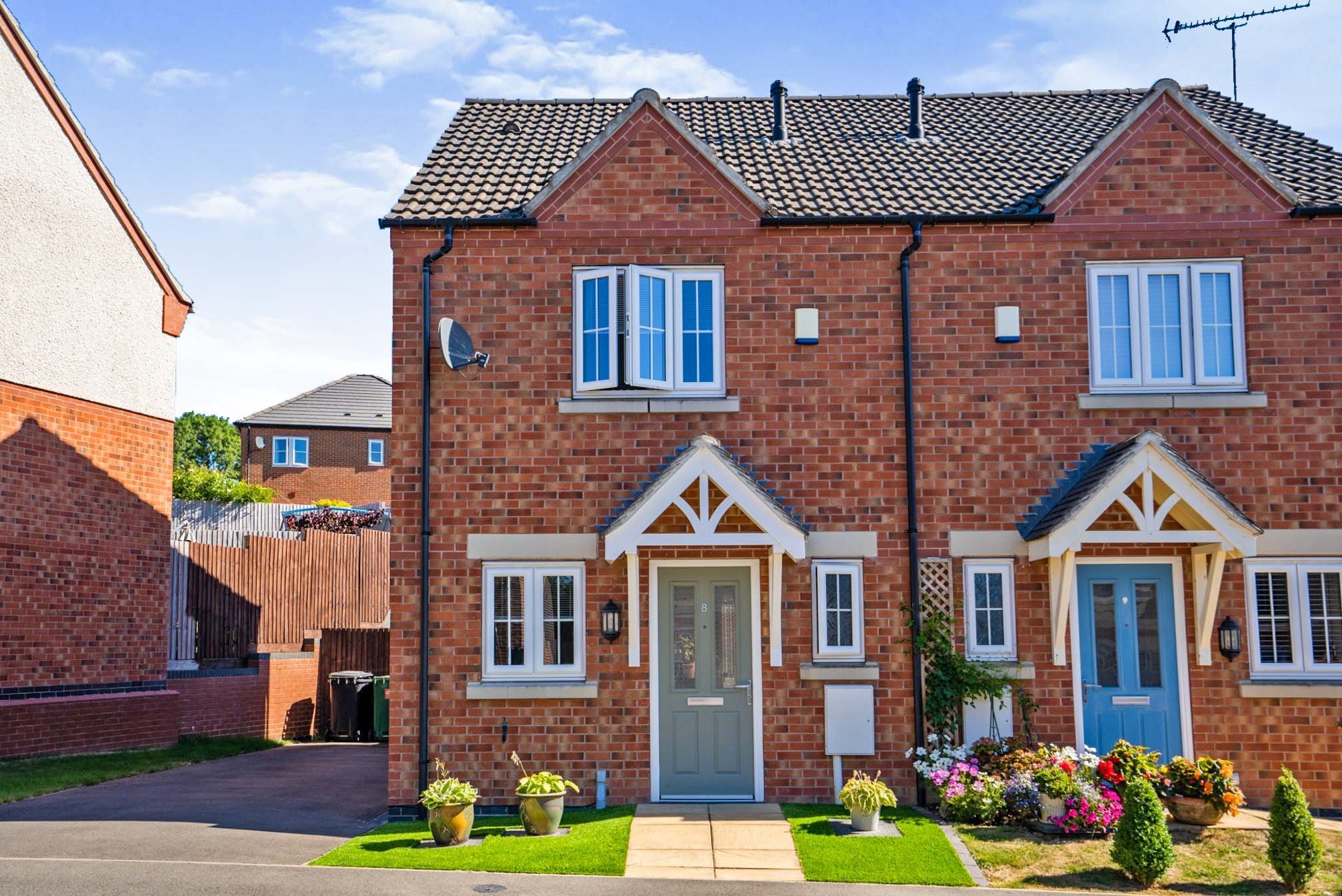 2 bed semidetached house for sale in Smalley Manor Drive, Smalley