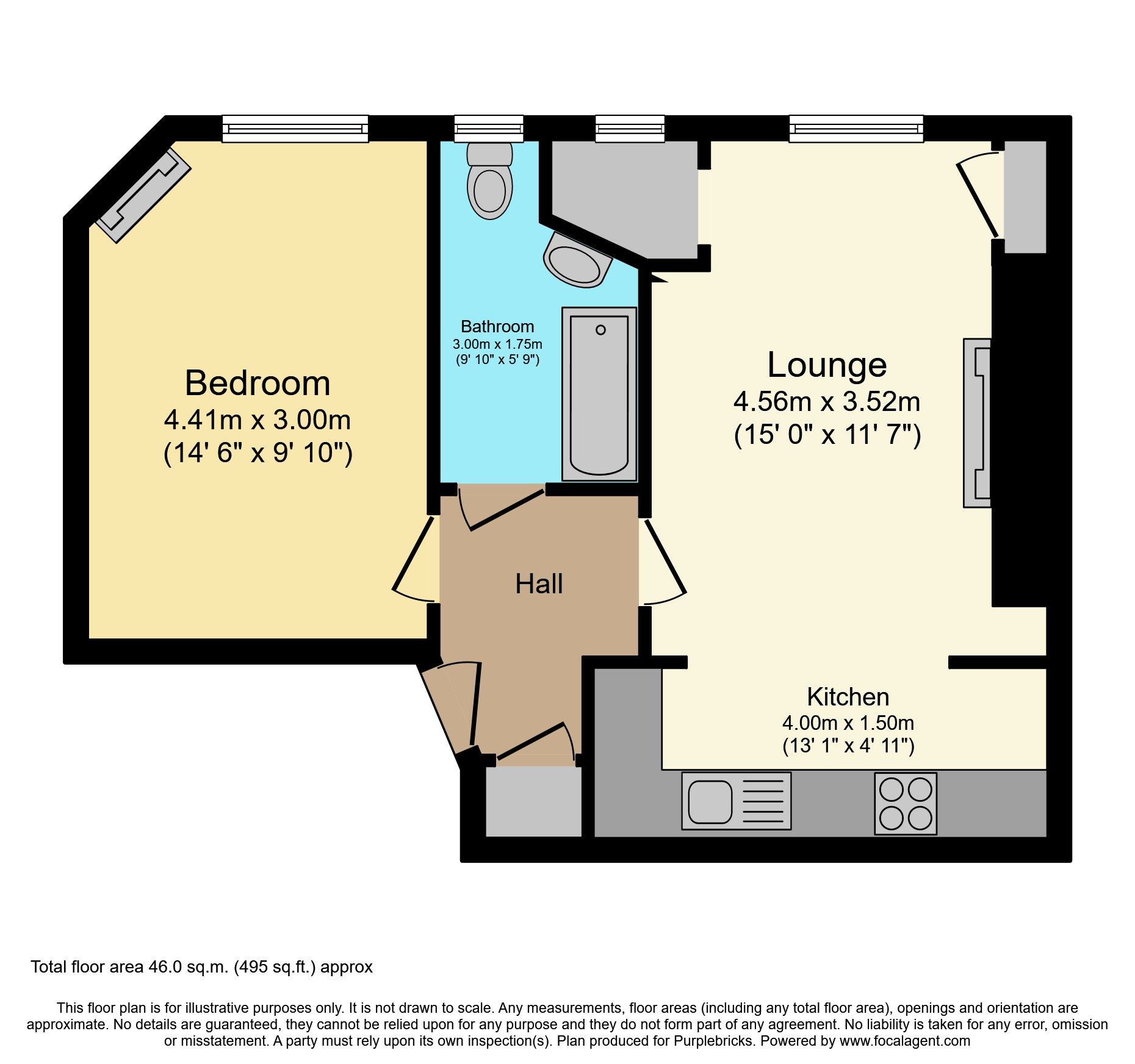 1 bed flat for sale in 1 Easter Road, Edinburgh EH6 Zoopla