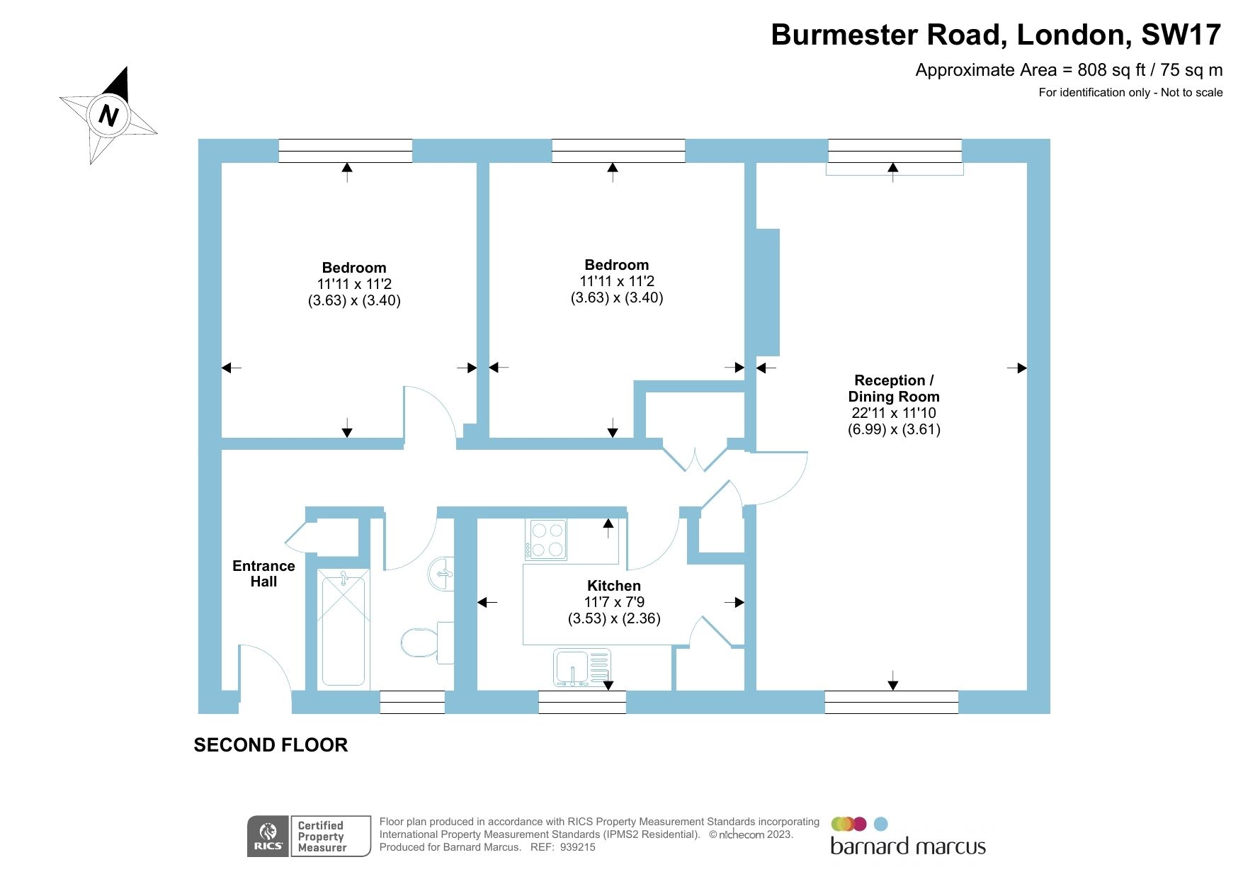 2 bed flat for sale in Burmester Road, London SW17 Zoopla