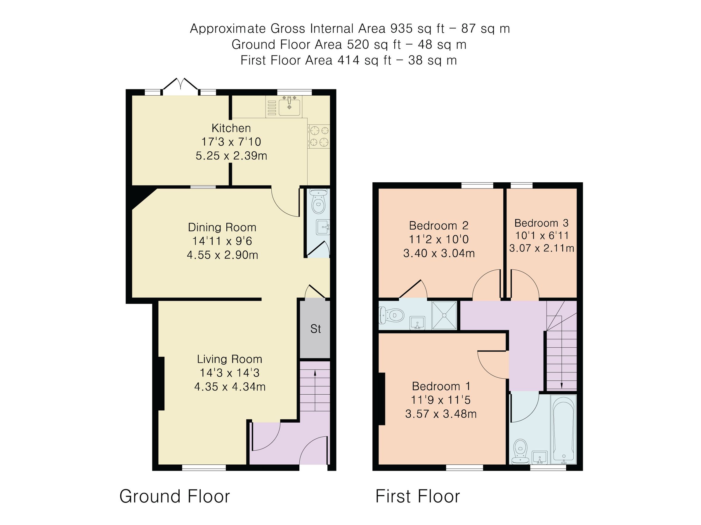 3 bed terraced house for sale in Cockfosters Road, Hadley Wood