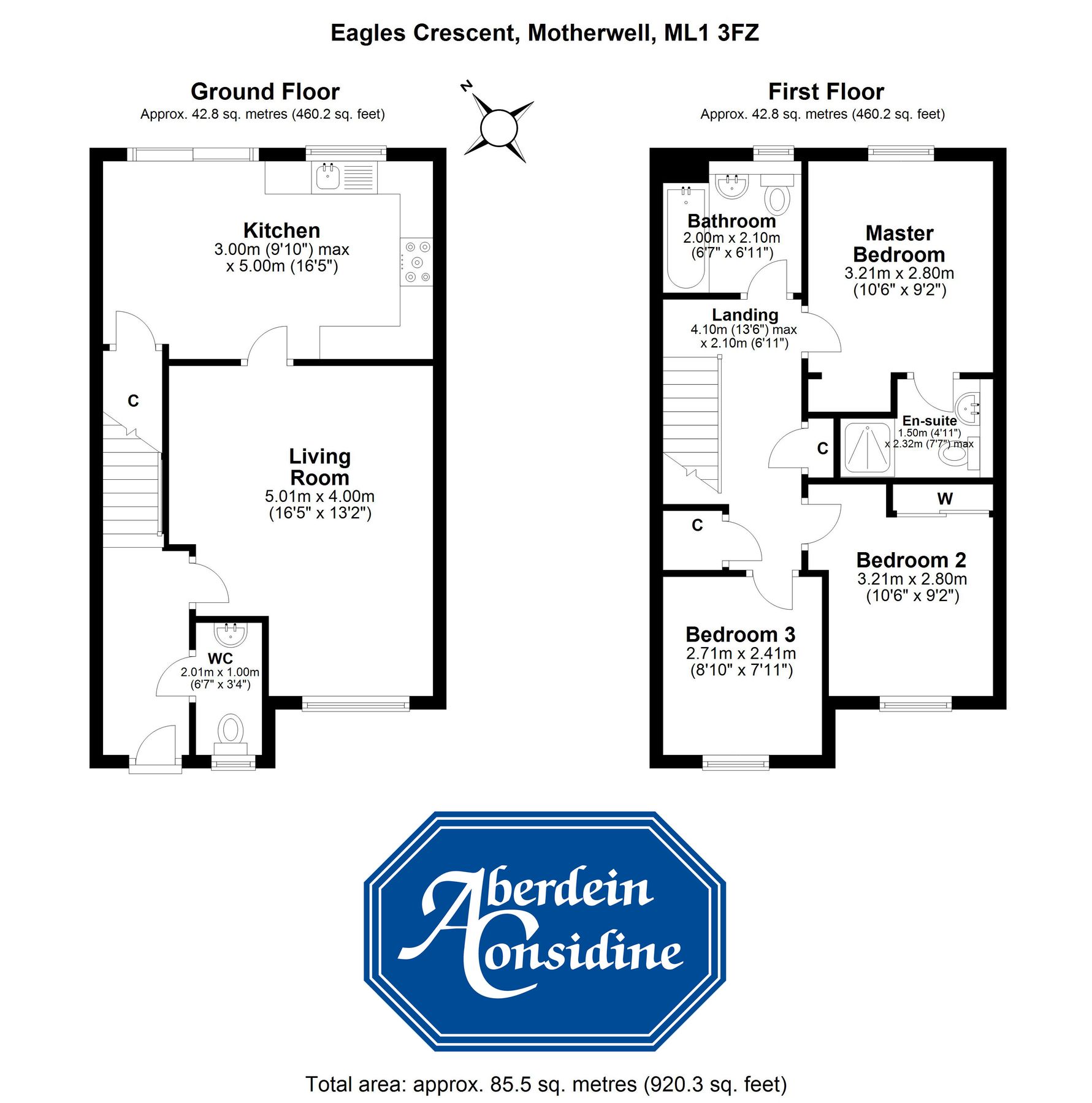 3 bed semidetached house for sale in Eagles Crescent, Motherwell ML1 Zoopla