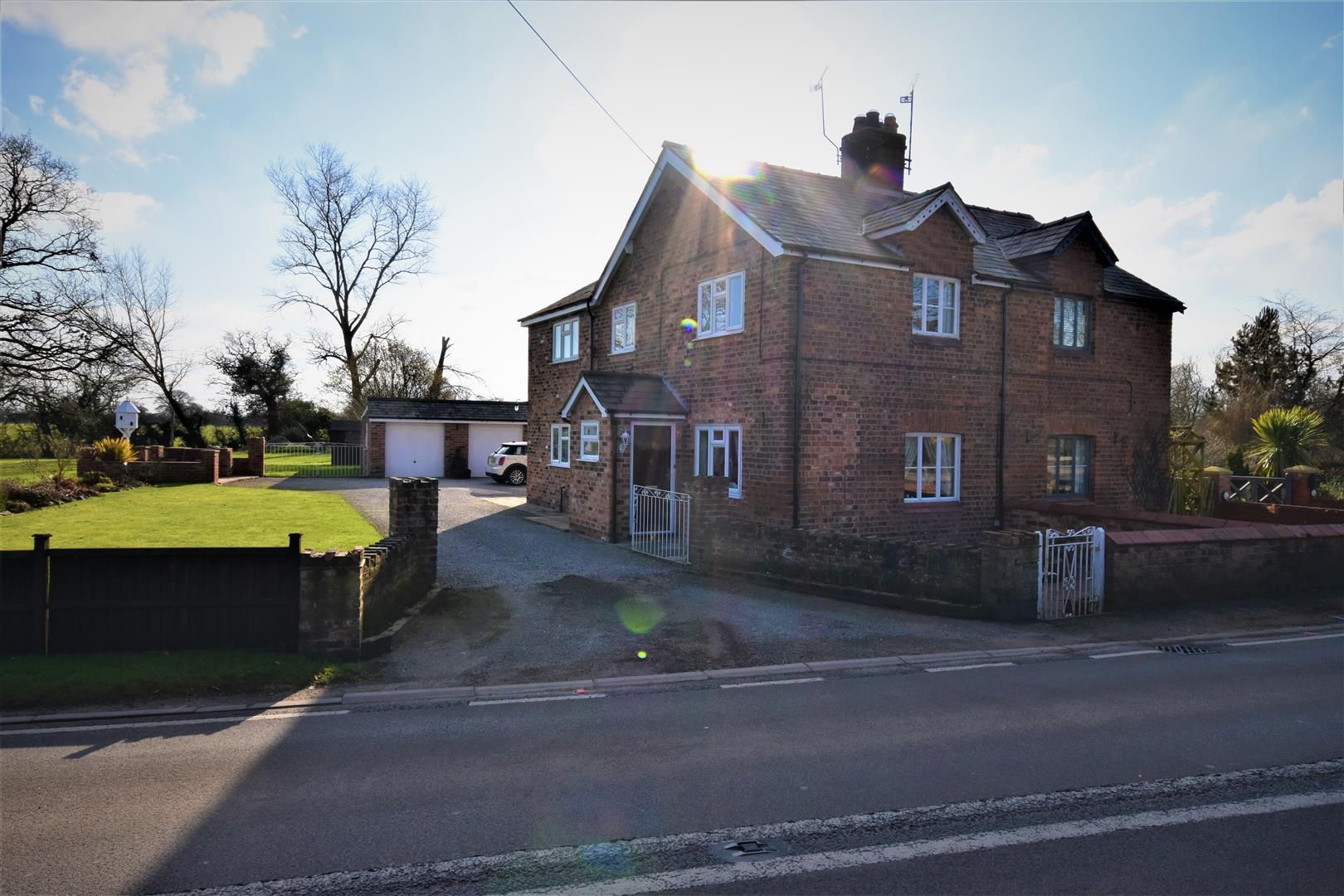 3 bed semidetached house for sale in Wrexham Road, Holt, Wrexham LL13