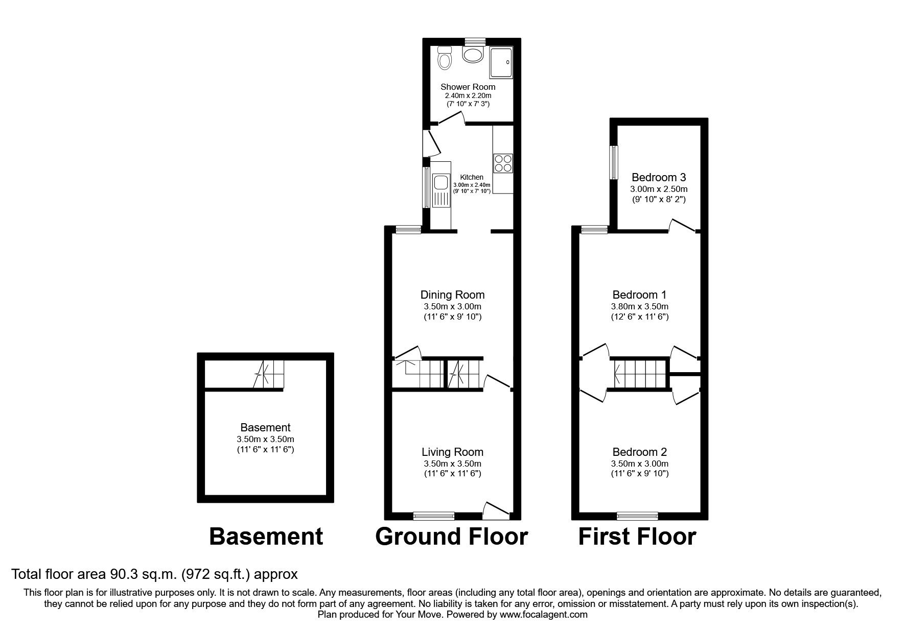 3 bed terraced house for sale in Fox Street, Gillingham, Kent ME7 Zoopla