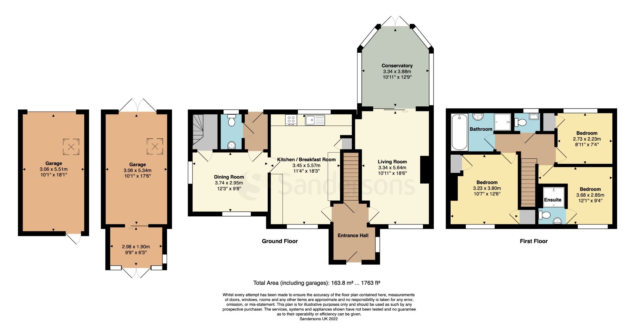 3 bed semidetached house for sale in Forest Cottages, Buck Street