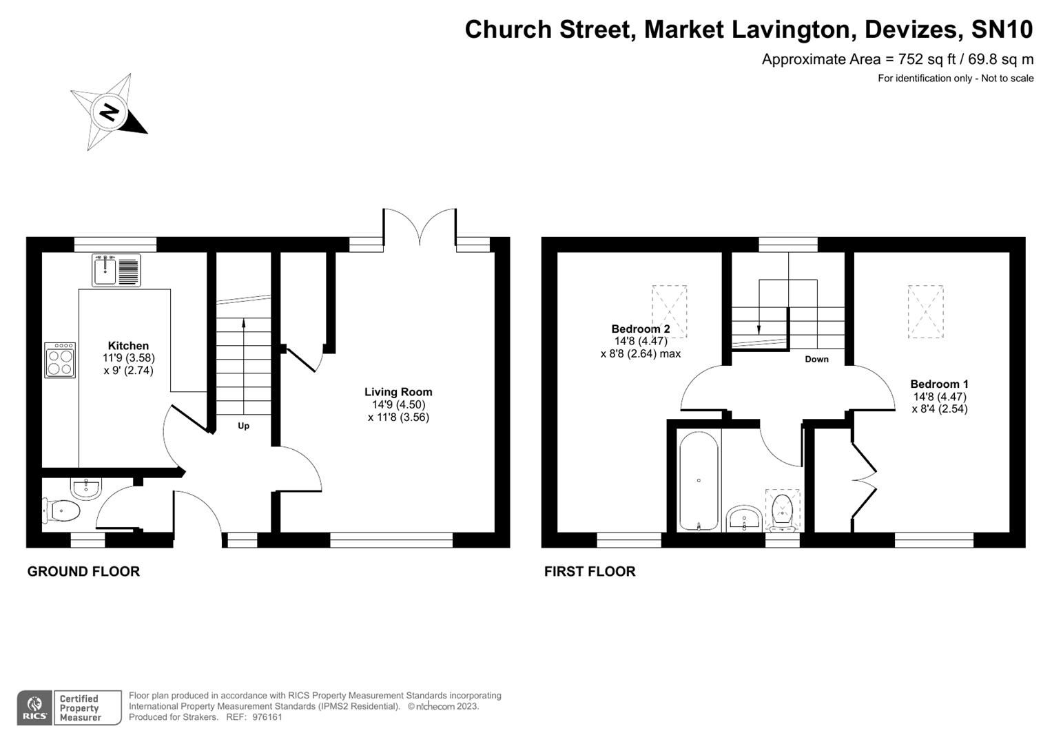 2 bed detached house for sale in Church Street, Market Lavington