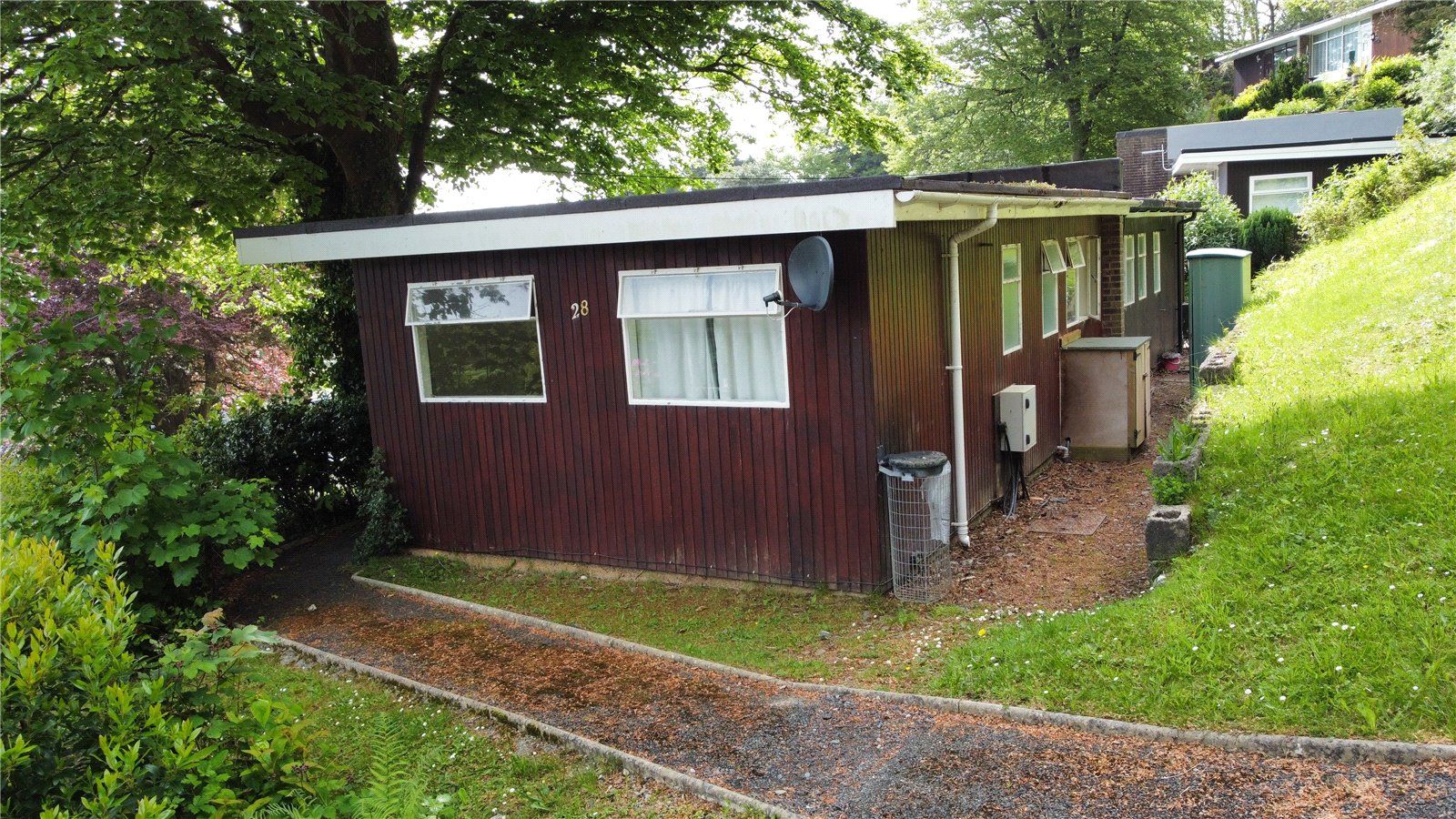 2 bed mobile/park home for sale in Woodlands, Bryncrug, Tywyn, Gwynedd