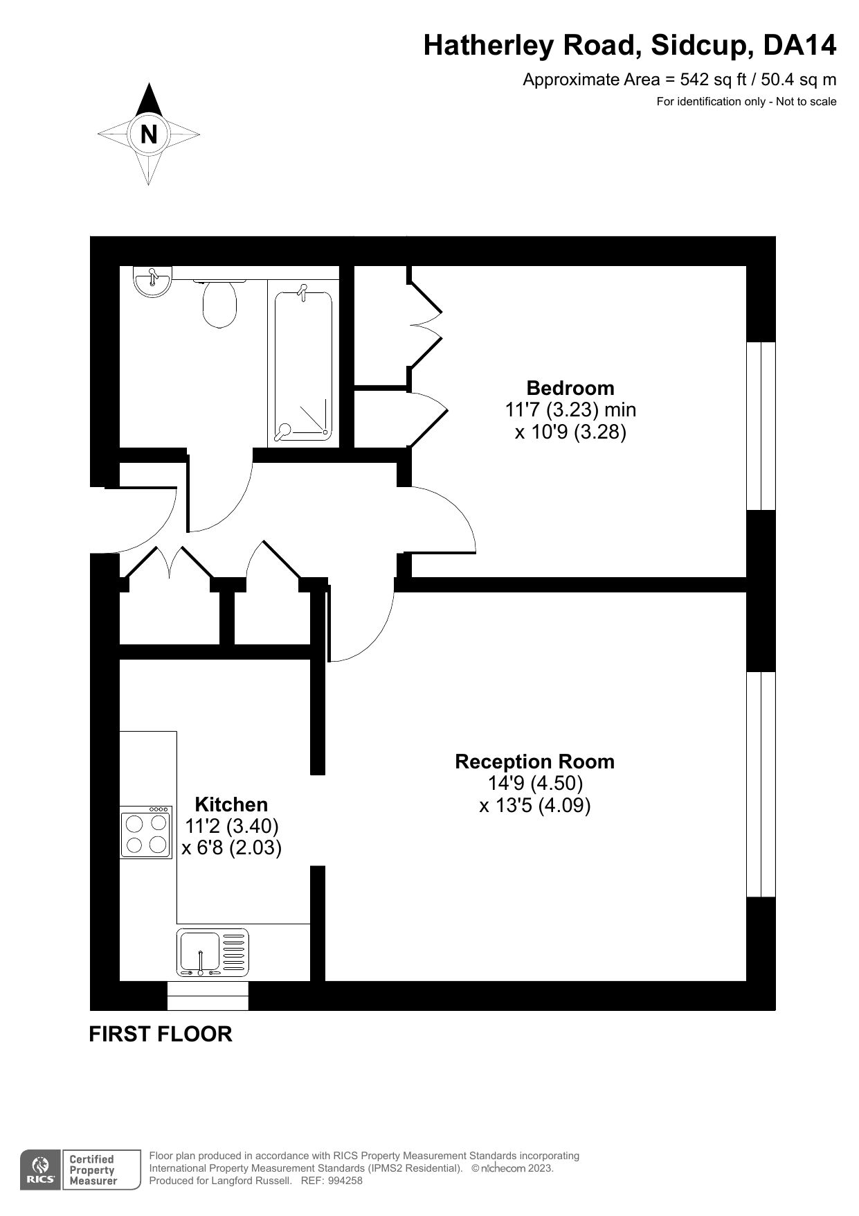 1 bed flat for sale in Hatherley Road, Sidcup DA14 Zoopla
