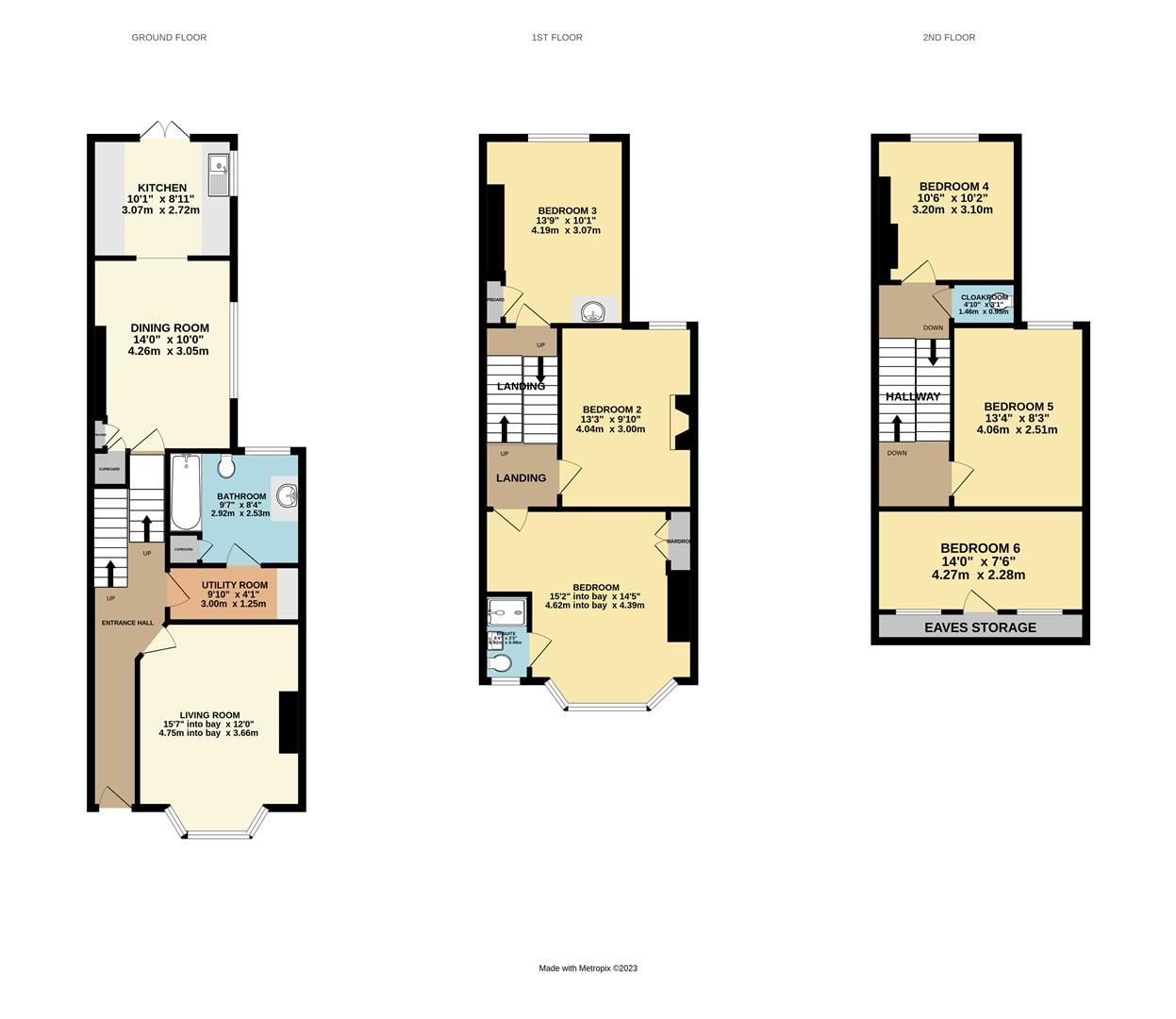 6 bed terraced house for sale in Reginald Road, BexhillOnSea TN39