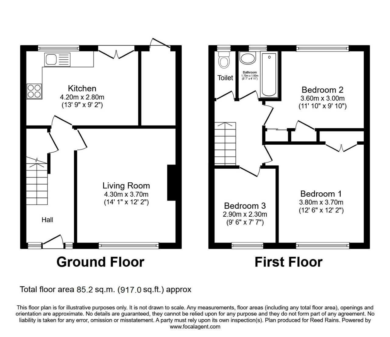 3 bed terraced house for sale in Wrenbury Walk, Sale, Greater Manchester M33 Zoopla