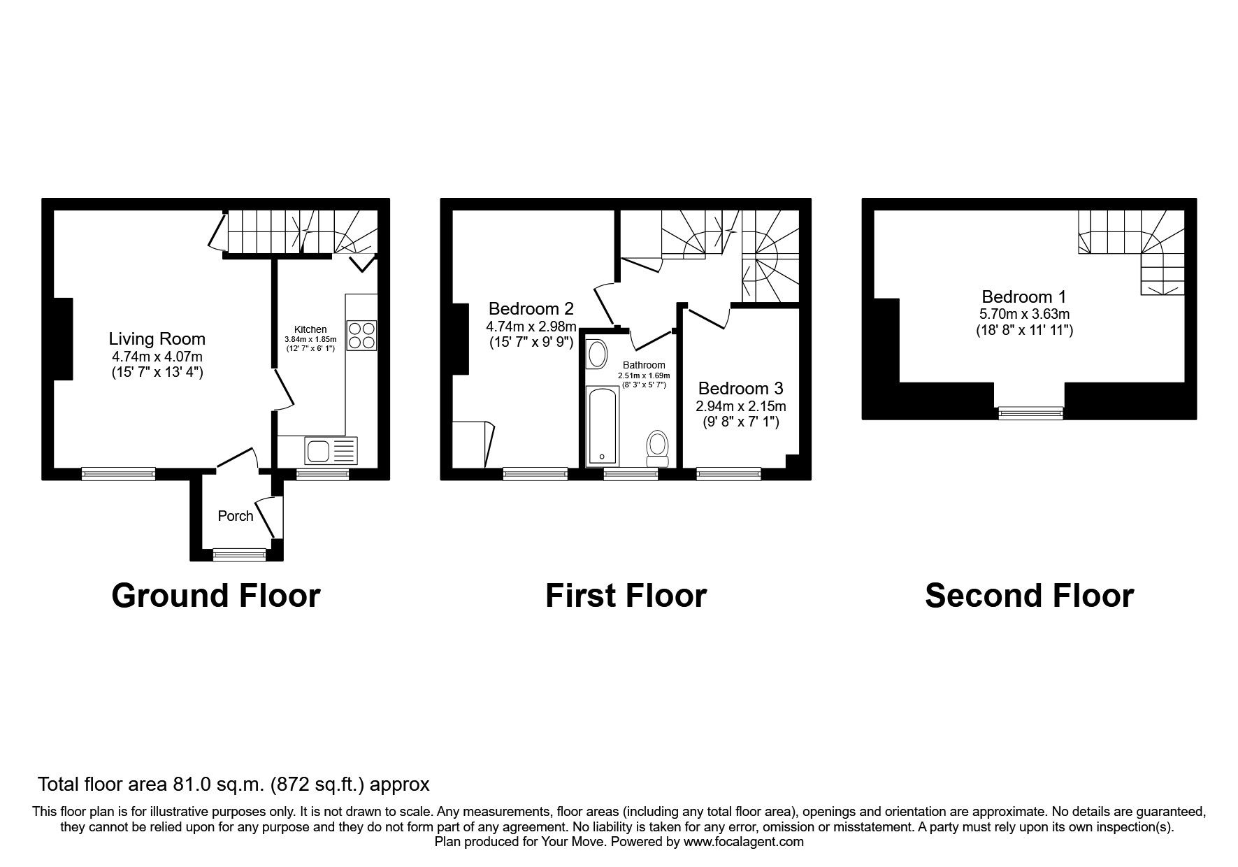 3 bed terraced house for sale in Bridge Street, Morley, Leeds, West