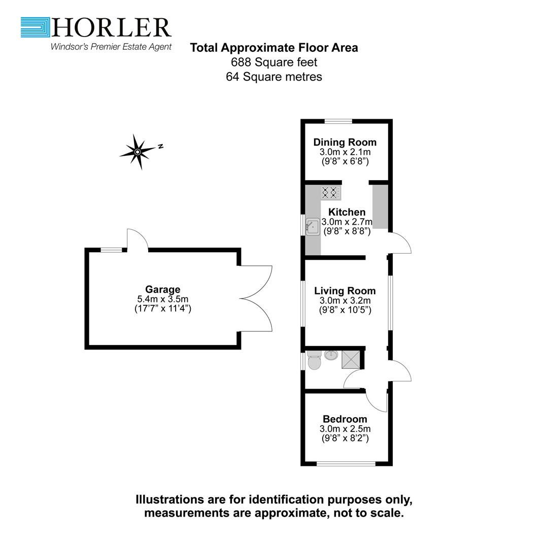 1 bed mobile/park home for sale in The Plateau, Warfield Park