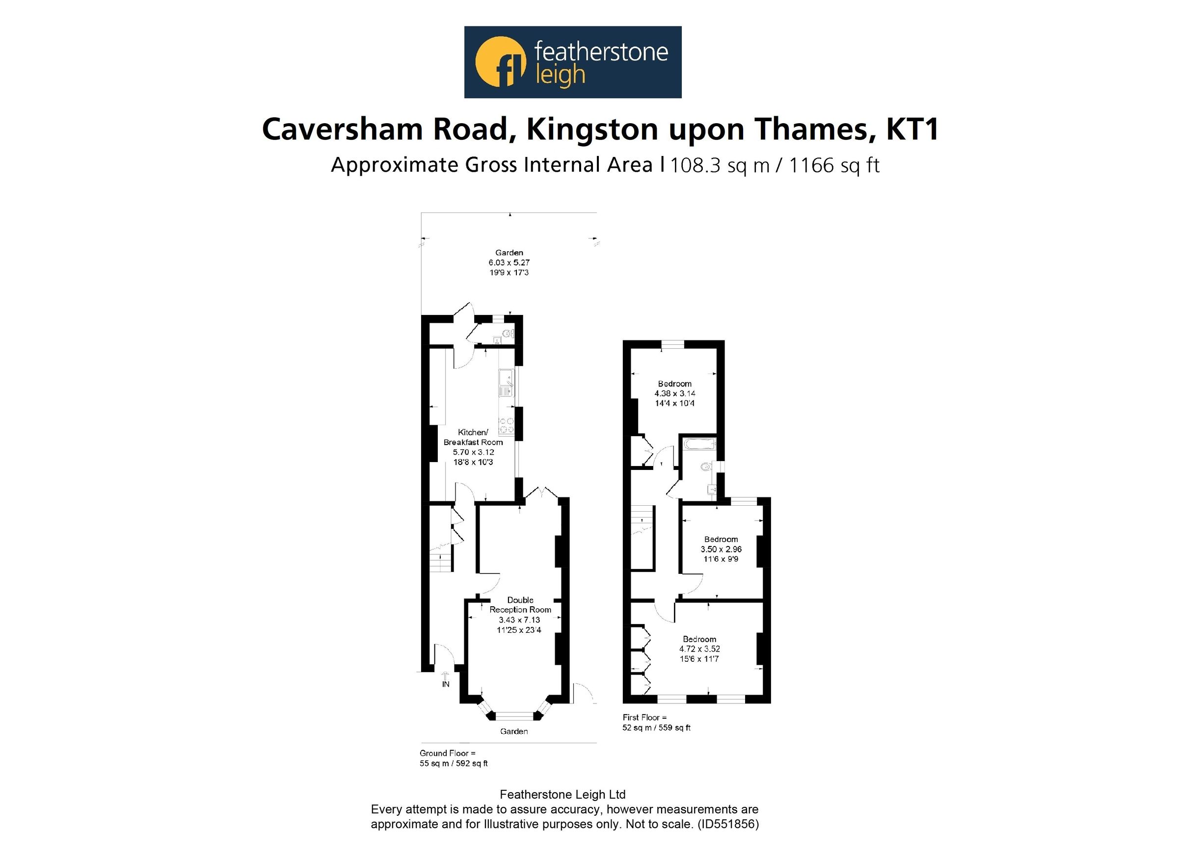 3 bed detached house for sale in Caversham Road, Kingston Upon Thames