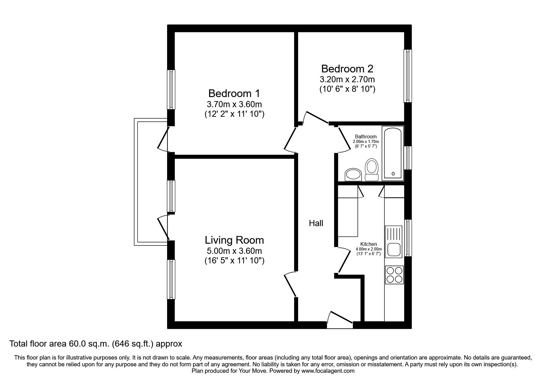 2 bed flat for sale in Lord Warden Avenue, Walmer, Deal, Kent CT14 Zoopla