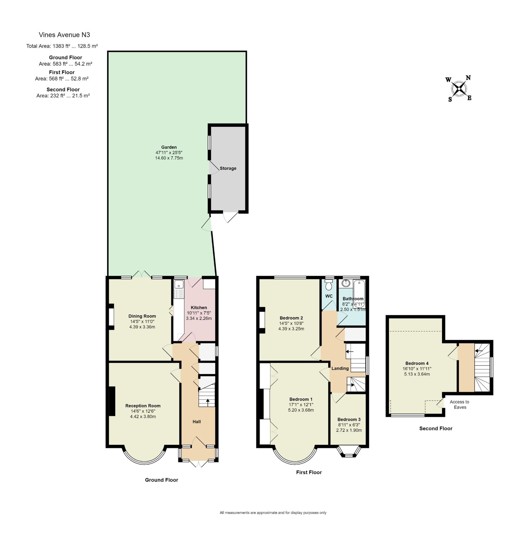 4 bed semidetached house for sale in Vines Avenue, Finchley N3 Zoopla