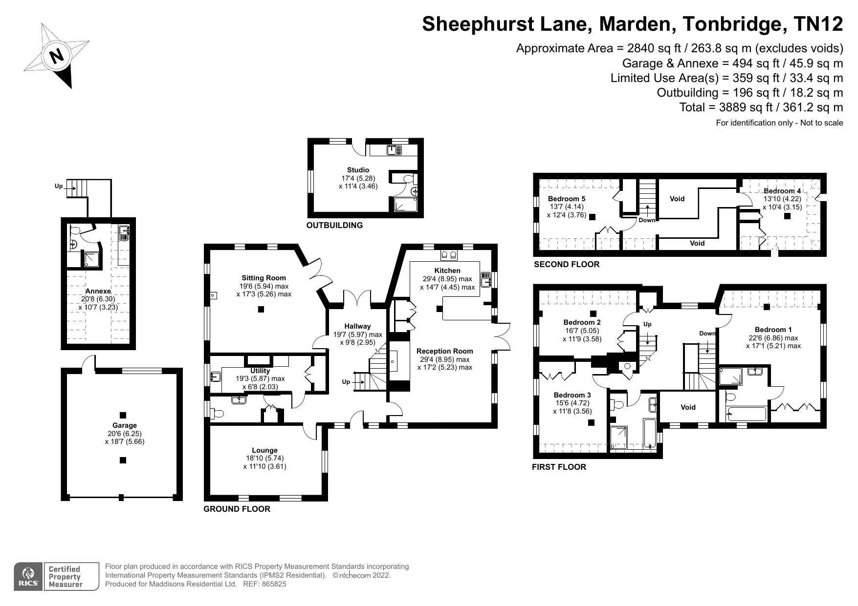 5 bed property for sale in Sheephurst Lane, Marden, Tonbridge TN12 Zoopla