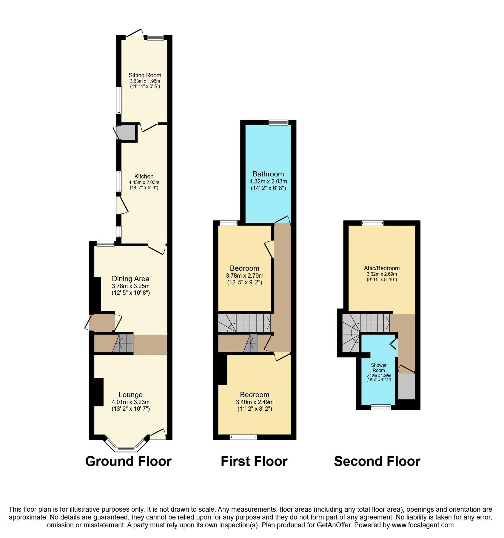 3 bed terraced house for sale in Knighton Church Road, Leicester LE2