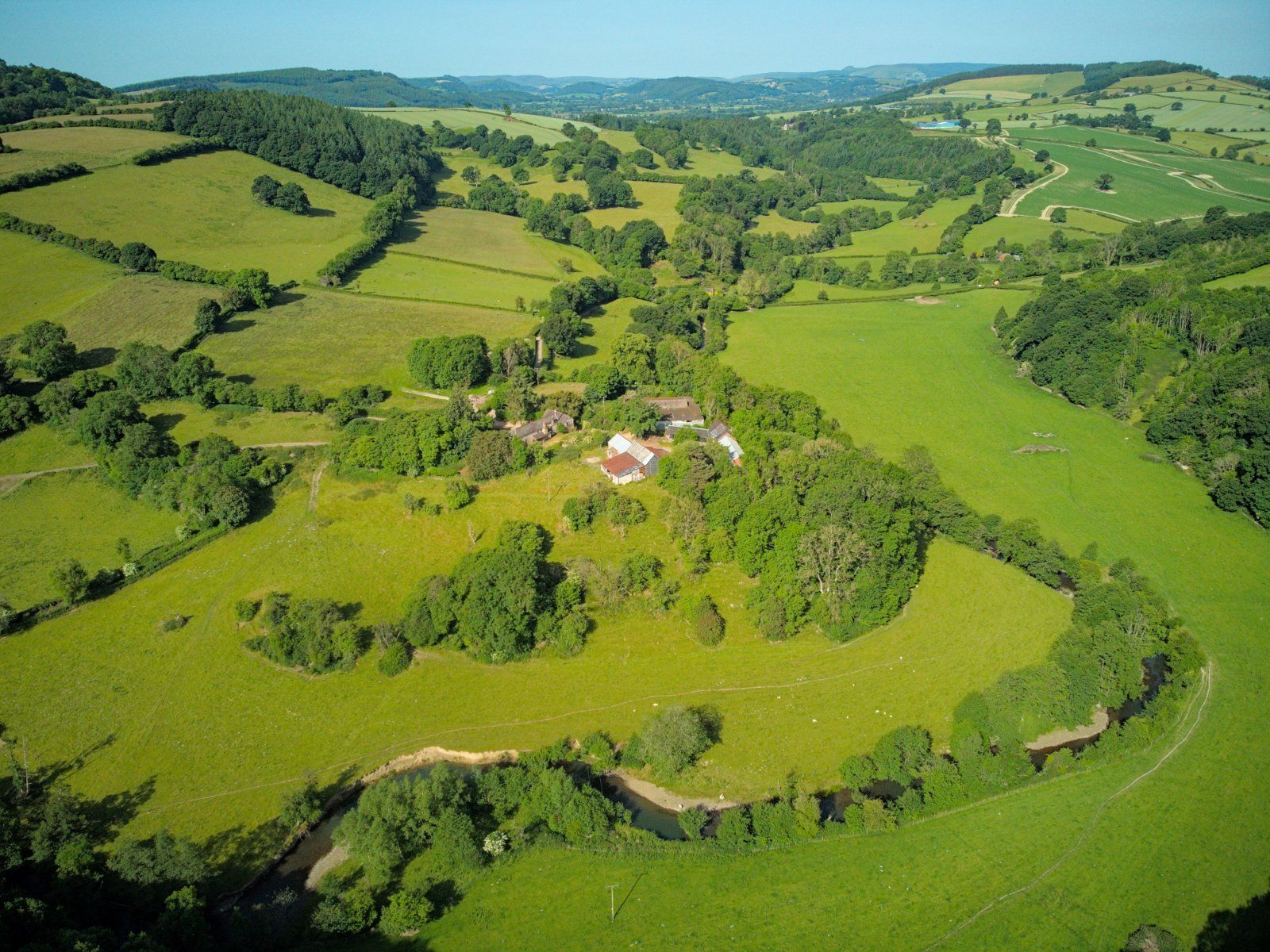 6 bed country house for sale in Lingen, Bucknell, Herefordshire SY7