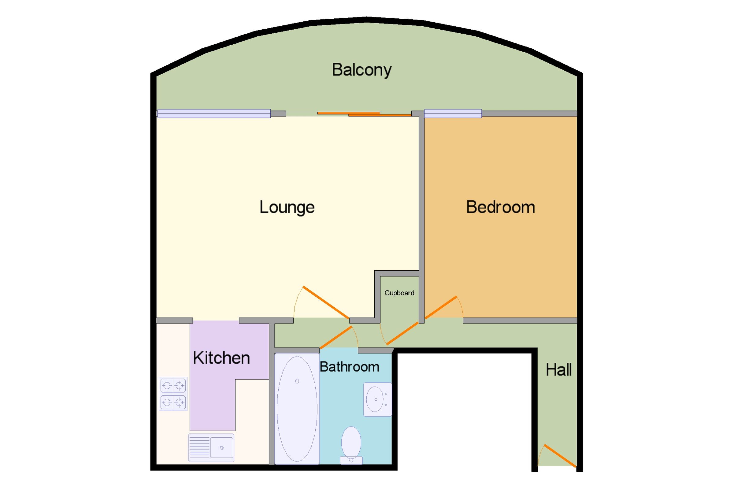 1 bed flat for sale in Sovereign Quay, Havannah Street, Cardiff Bay