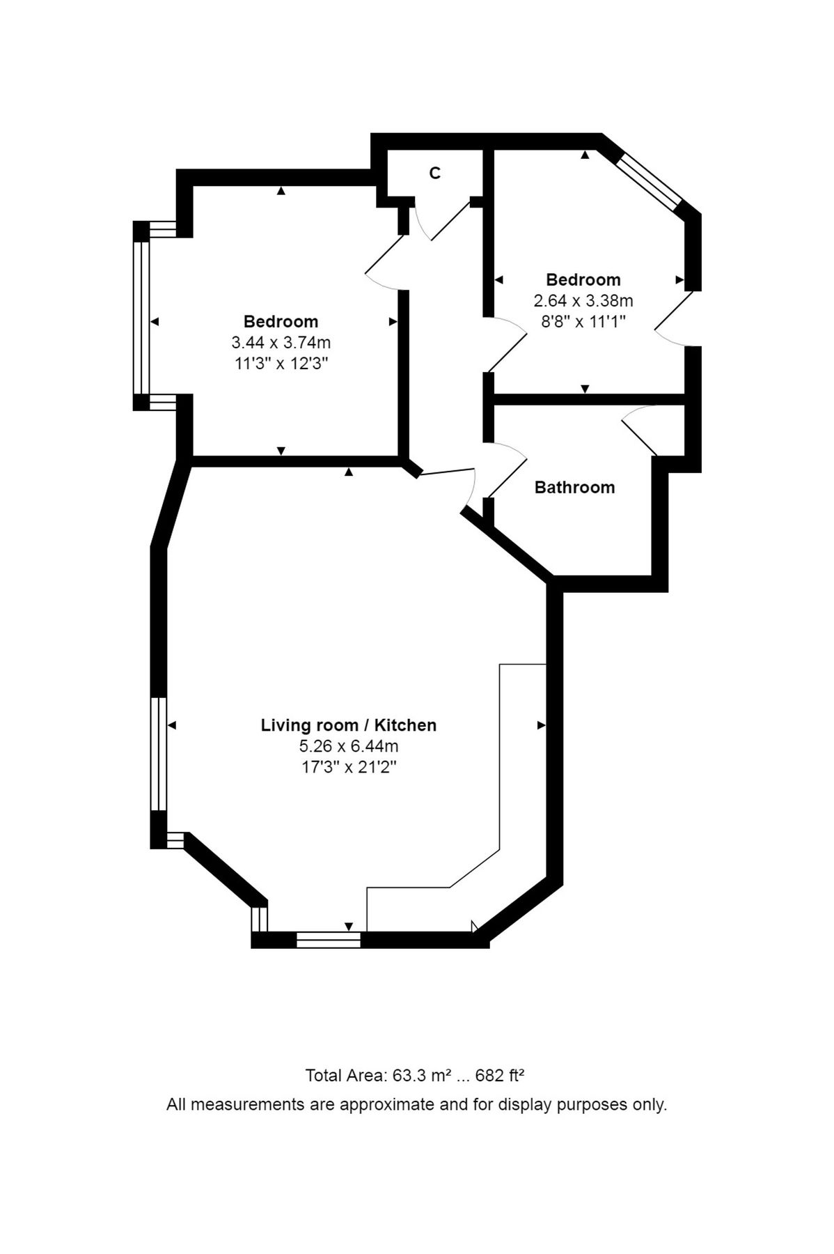 2 bed flat to rent in Mayfield Grove, Harrogate HG1 Zoopla