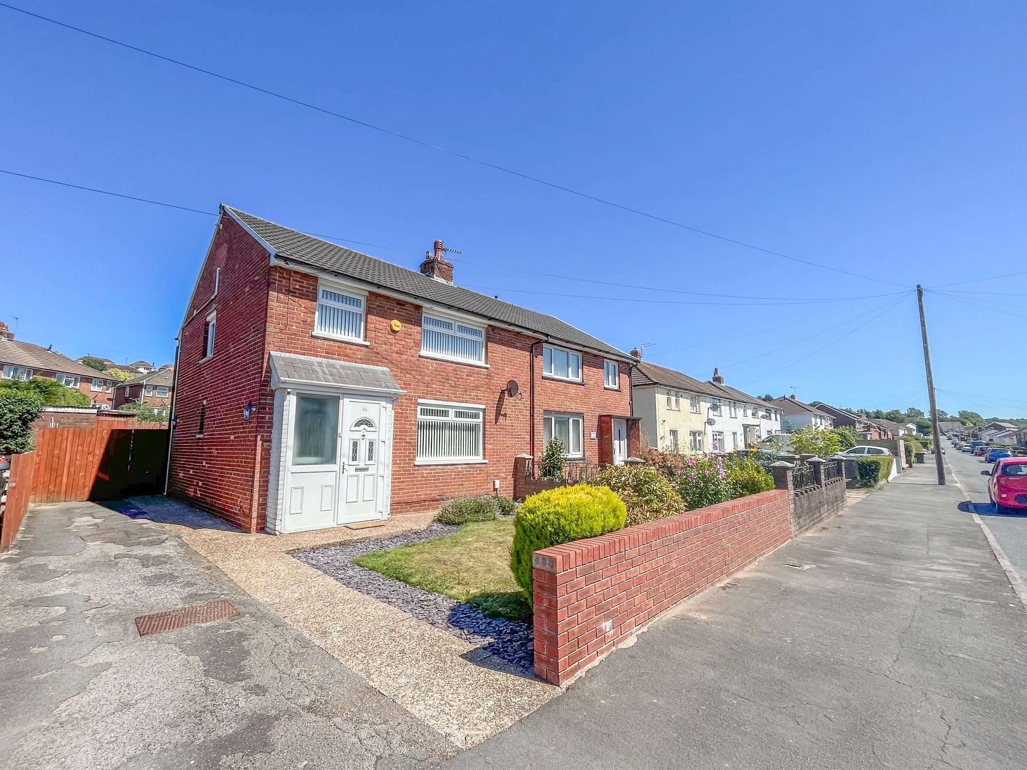 3 bed semidetached house for sale in Greenfield Road, Rogerstone NP10