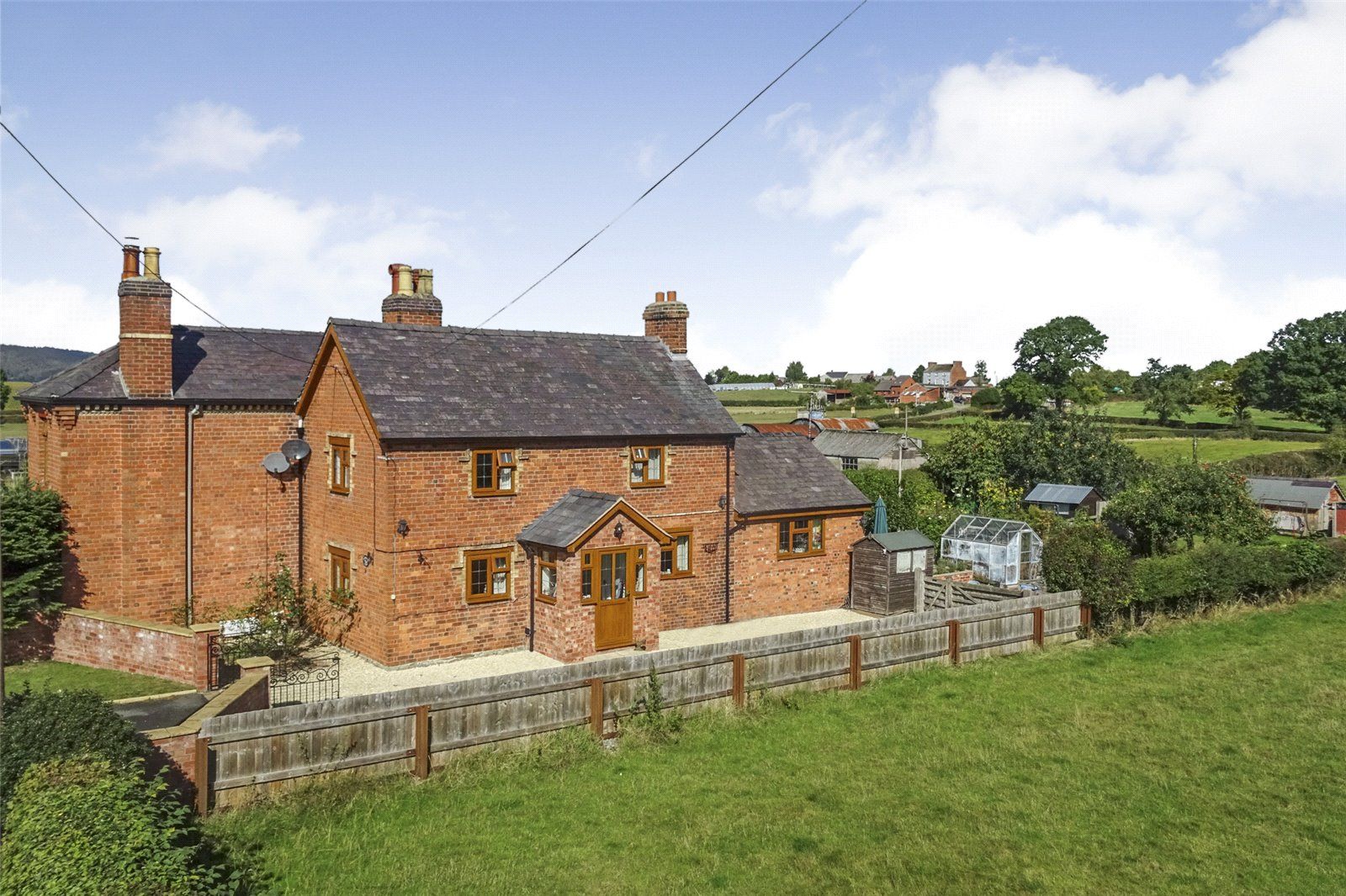 2 bed semidetached house for sale in Forden, Welshpool, Powys SY21