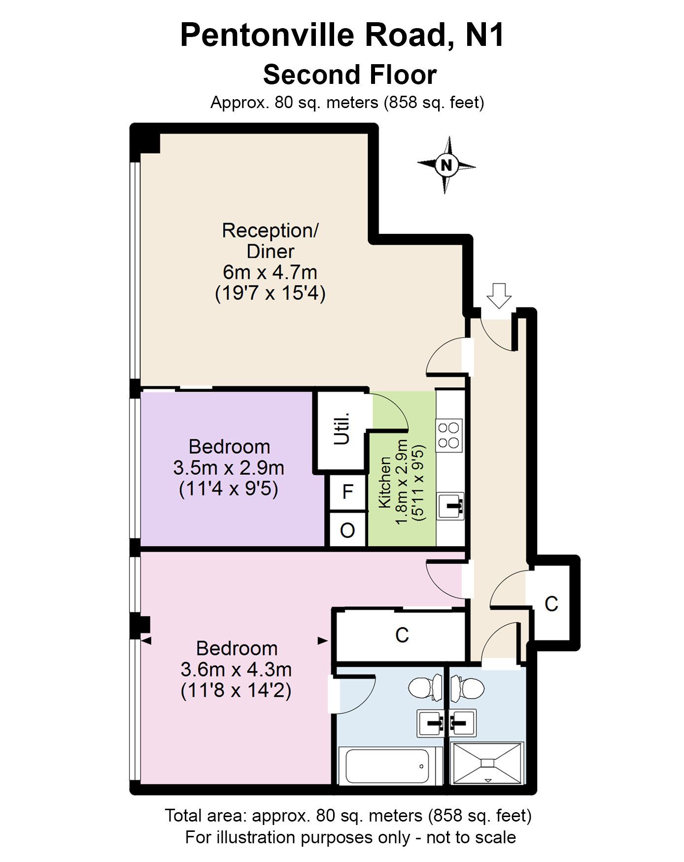 2 bed flat for sale in Pentonville Road, London N1 Zoopla