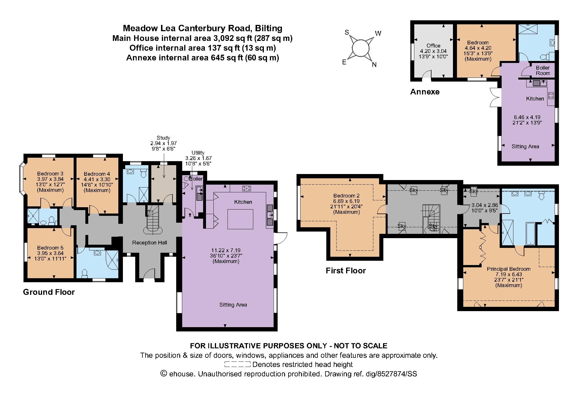 New home, 5 bed detached house for sale in Canterbury Road, Bilting