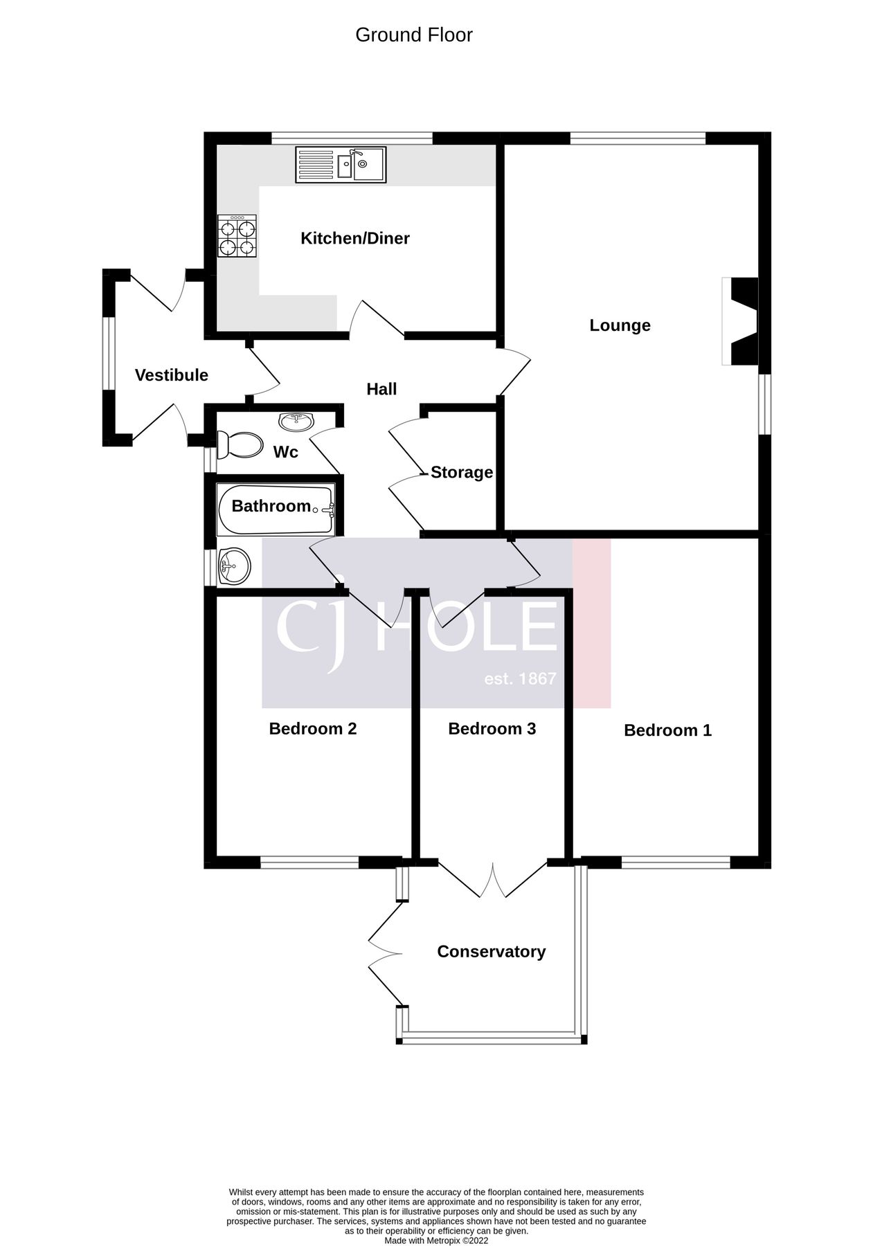 3 bed bungalow for sale in Totterdown Lane, WestonSuperMare, Somerset