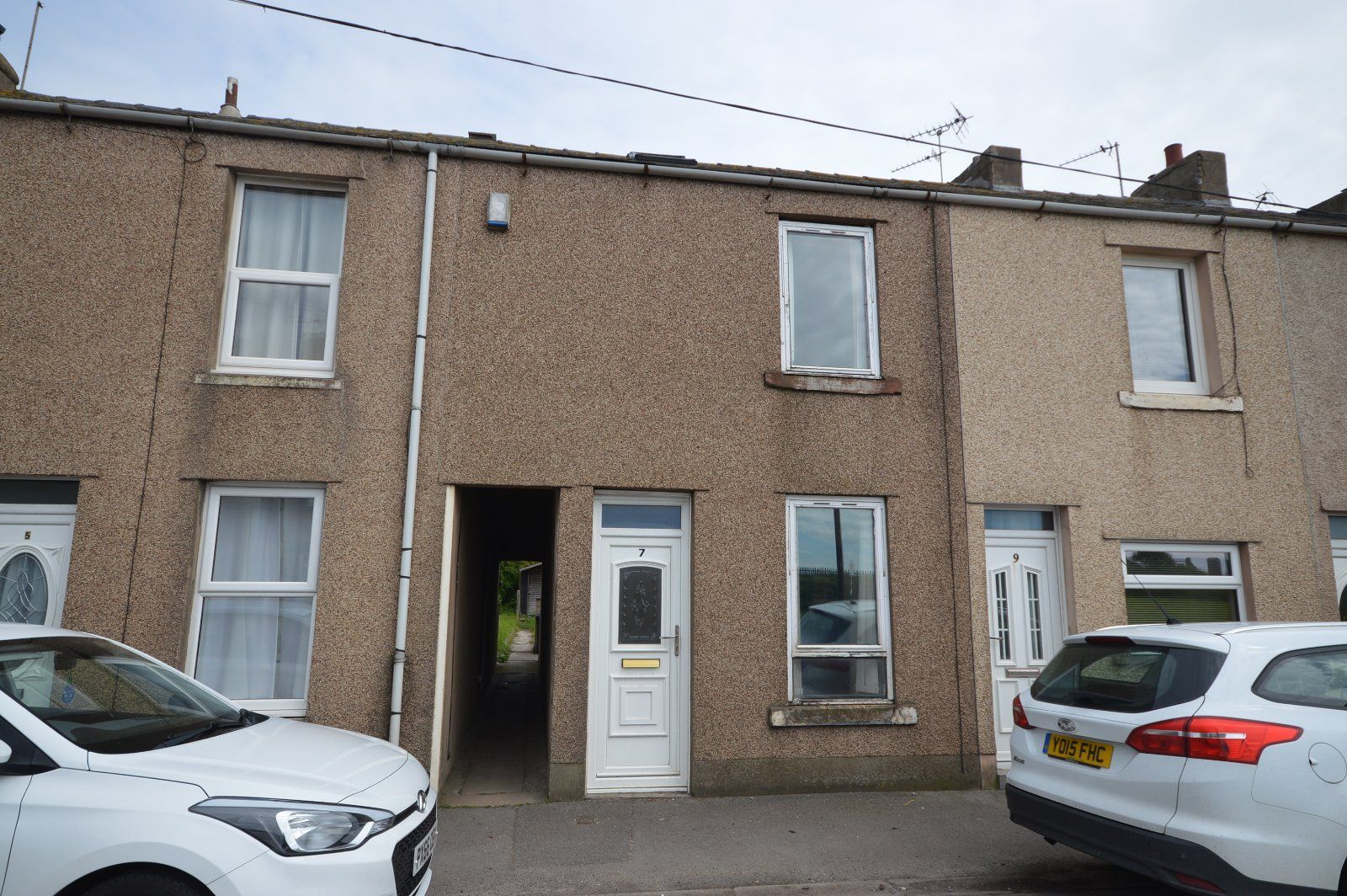 2 bed terraced house for sale in Main Road, Flimby, Maryport, Cumbria