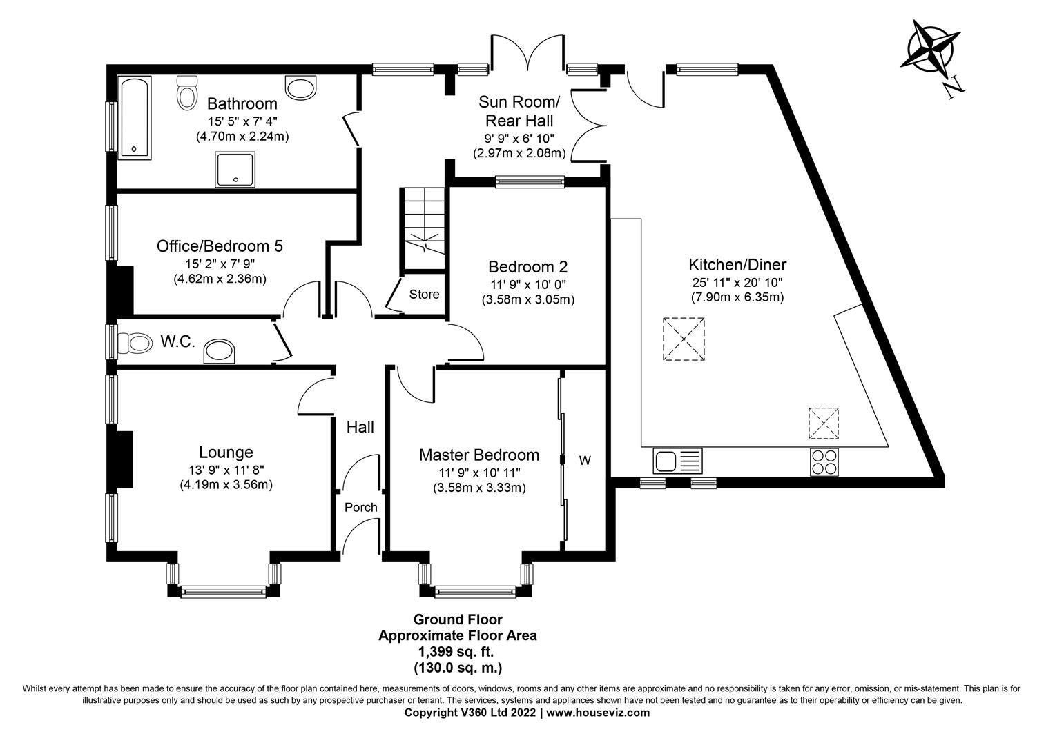 4 bed detached bungalow for sale in Warren Avenue, Knottingley WF11