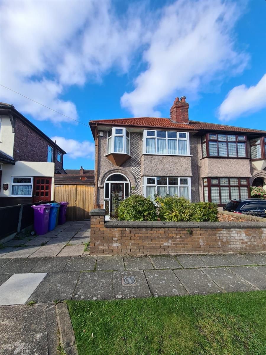 3 bed semidetached house for sale in Danescourt Road, West Derby