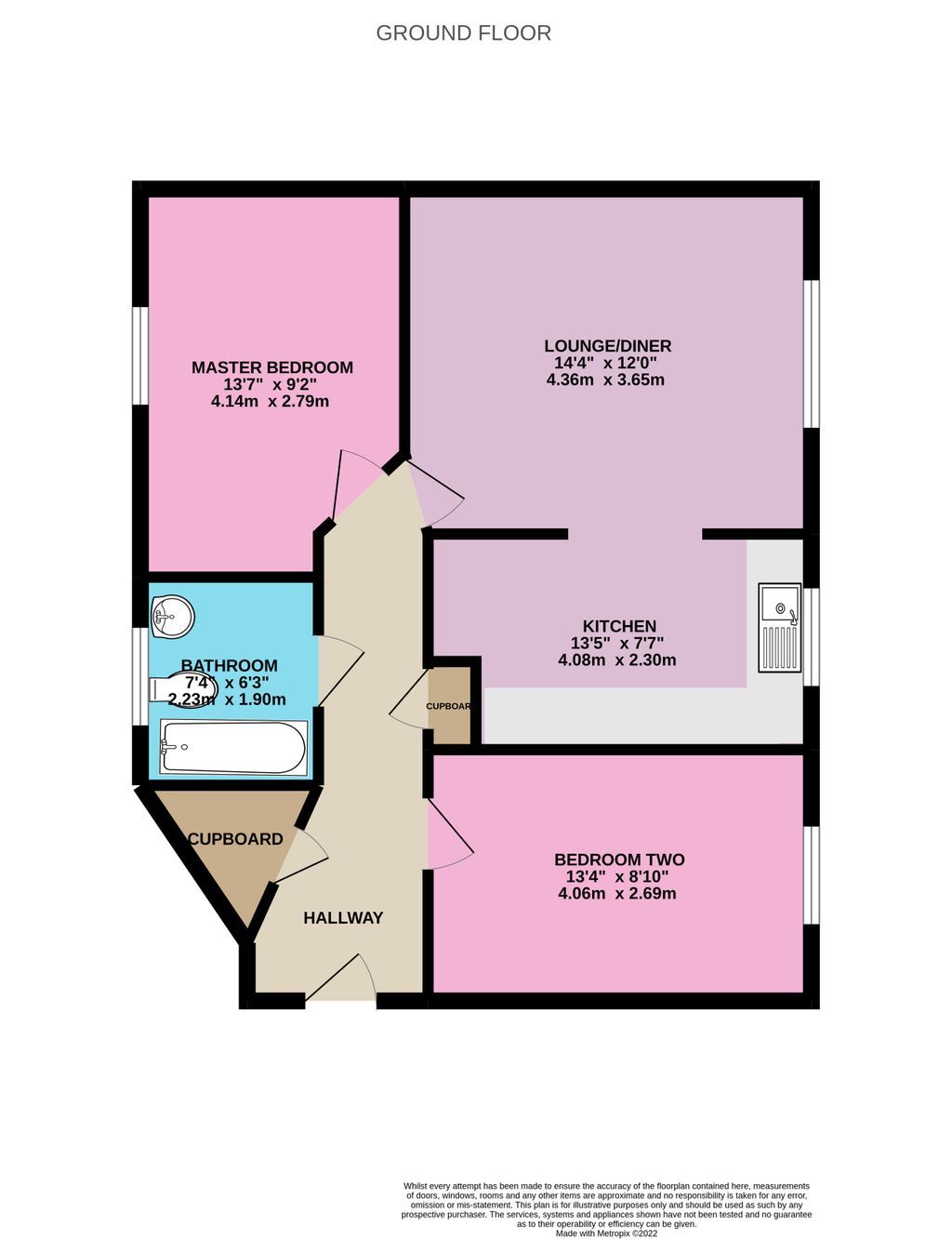 2 bed flat for sale in Wiltshire Crescent, Worting, Basingstoke RG22 Zoopla
