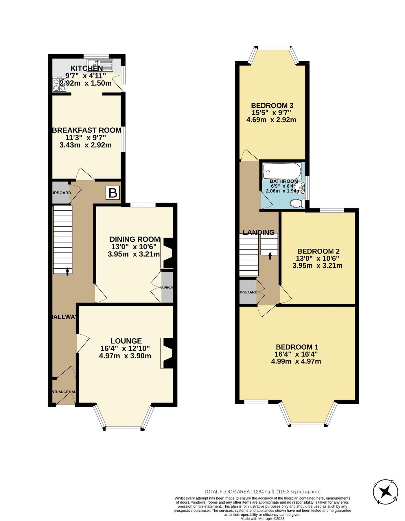 3 bed terraced house for sale in Glendower Road, Peverell, Plymouth PL3