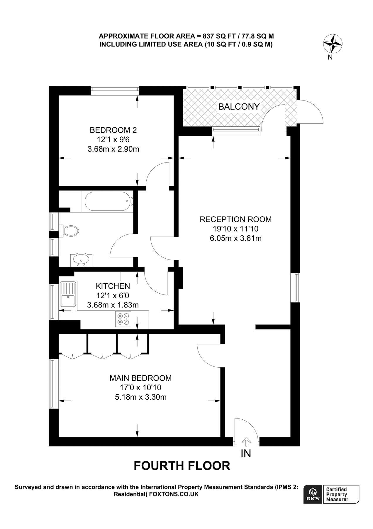 2 bed flat for sale in Golders Green Road, Golders Green, London NW11