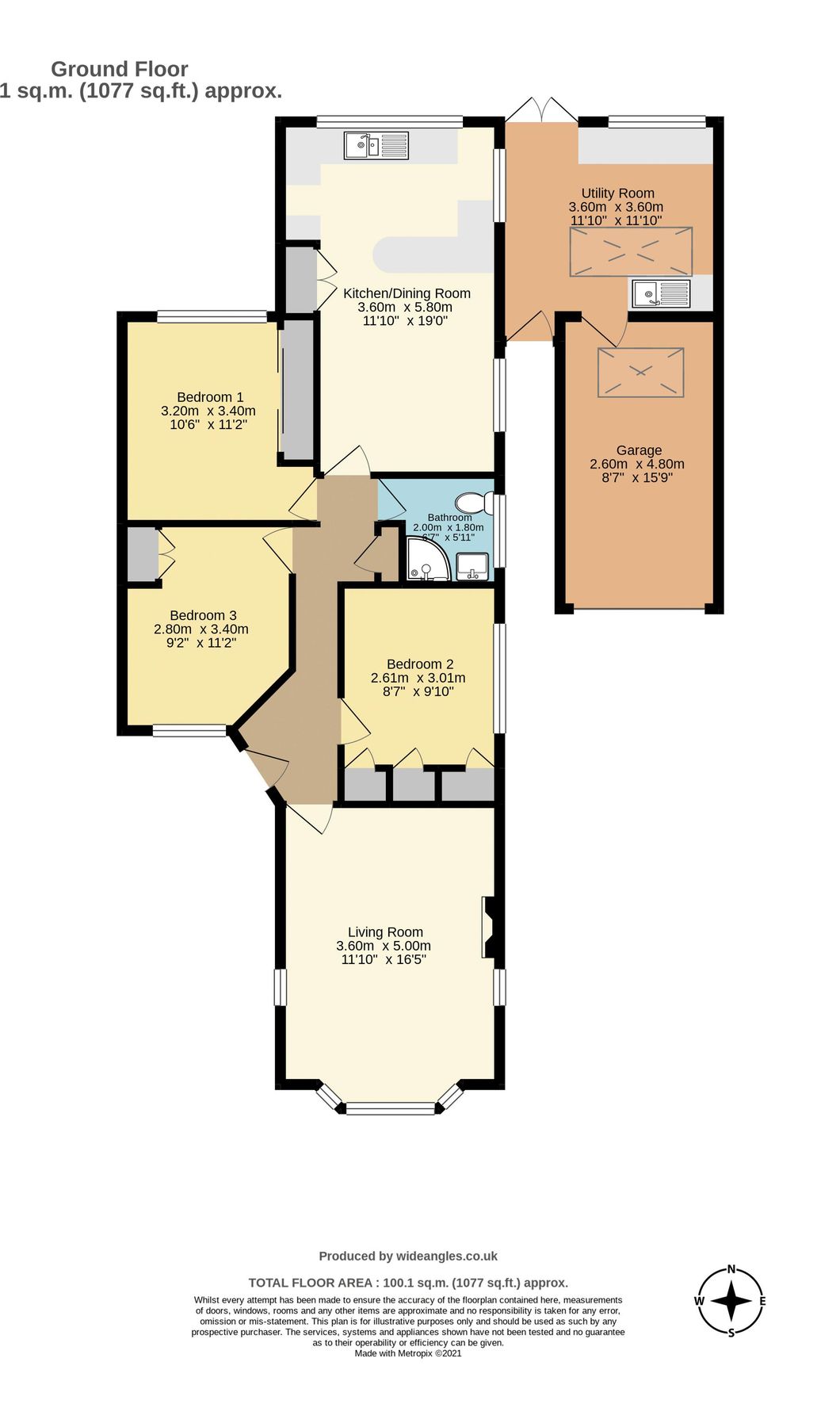 3 bed semidetached bungalow for sale in Dashwood Avenue, Yarnton