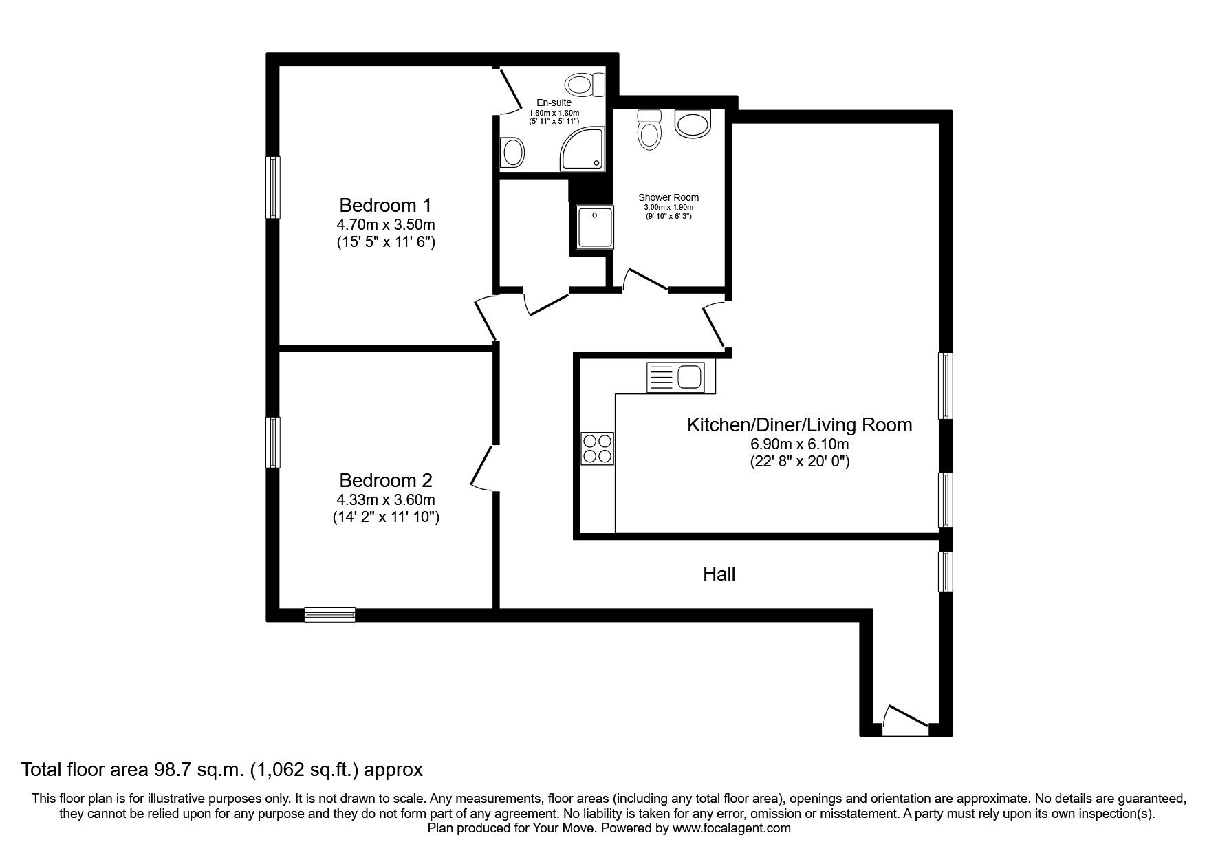 2 bed flat to rent in Aspatria, Wigton, Cumbria CA7 Zoopla