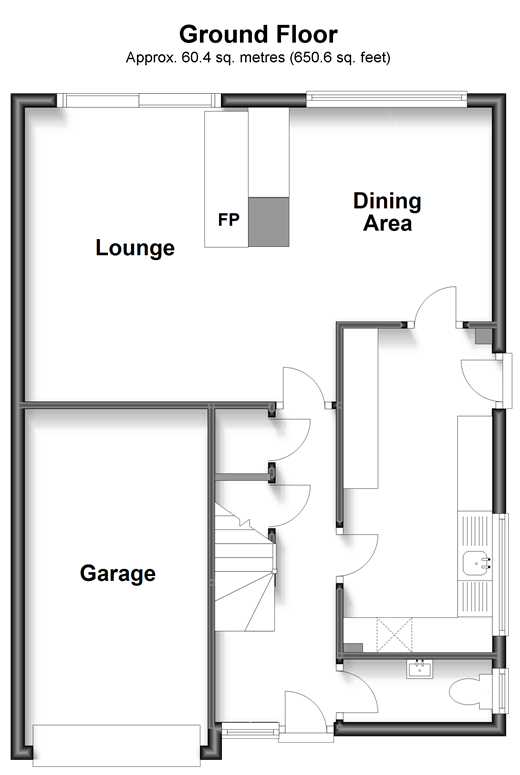 4 bed detached house for sale in Combe End, Crowborough, East Sussex