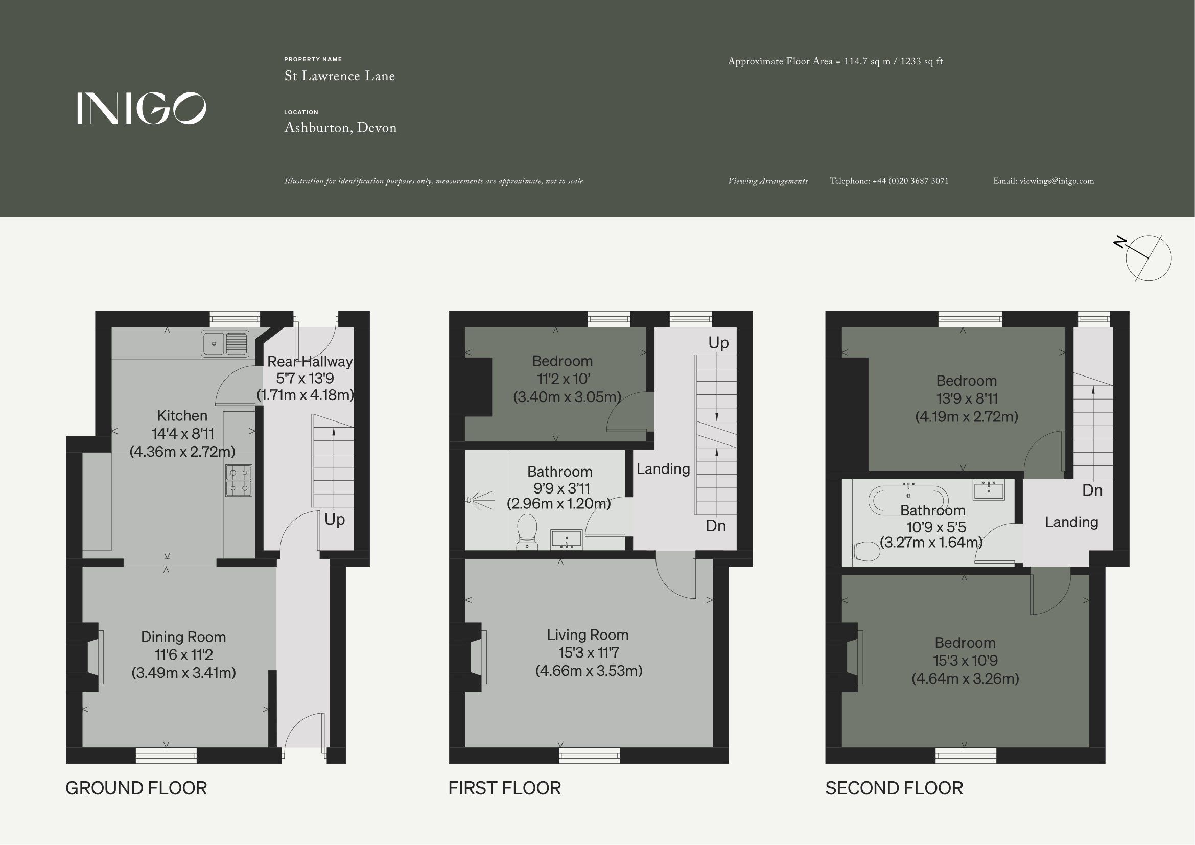 3 bed terraced house for sale in St Lawrence Lane, Ashburton, Devon TQ13 Zoopla