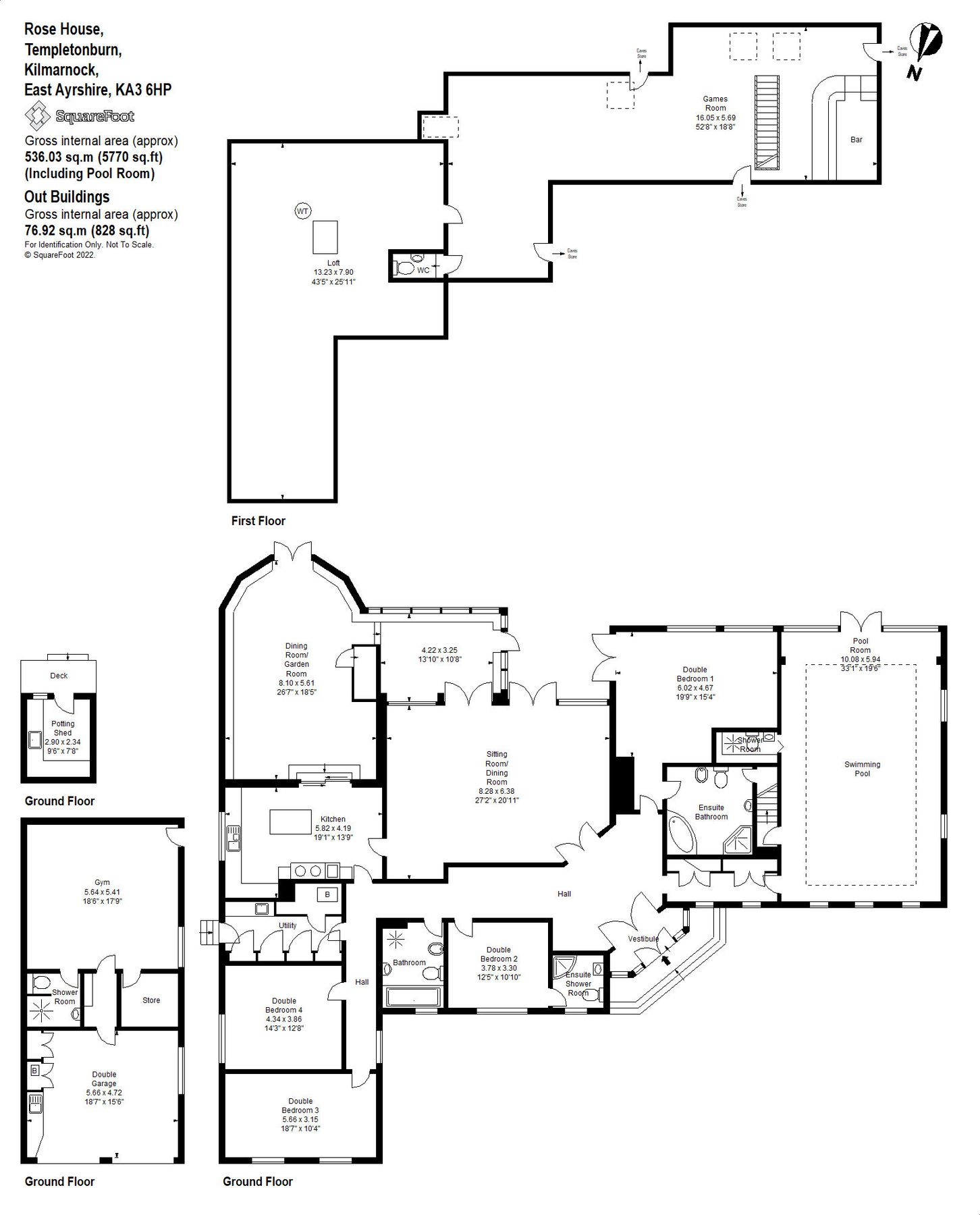 4 bed bungalow for sale in Rose House, Templetonburn, Kilmarnock