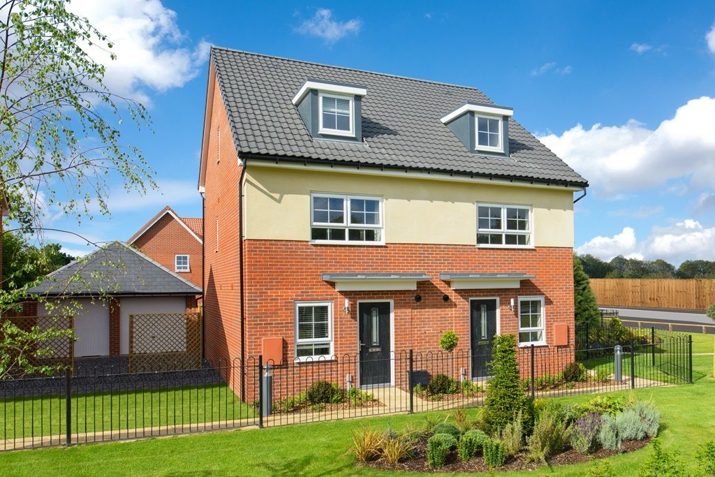 New home, 4 bed semidetached house for sale in "Kingsville" at Colney