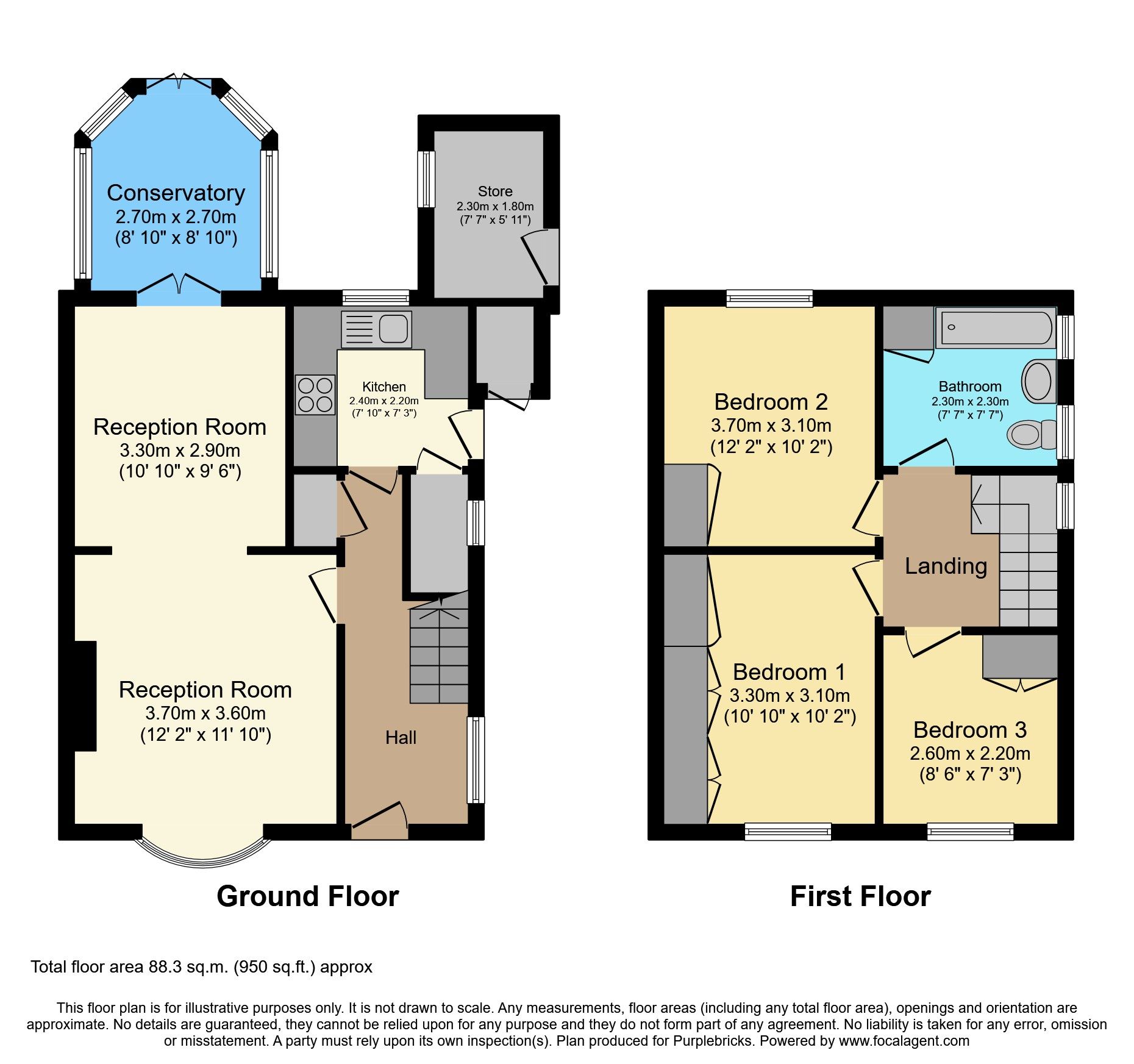 3 bed semidetached house for sale in Gardens, Newcastle Upon