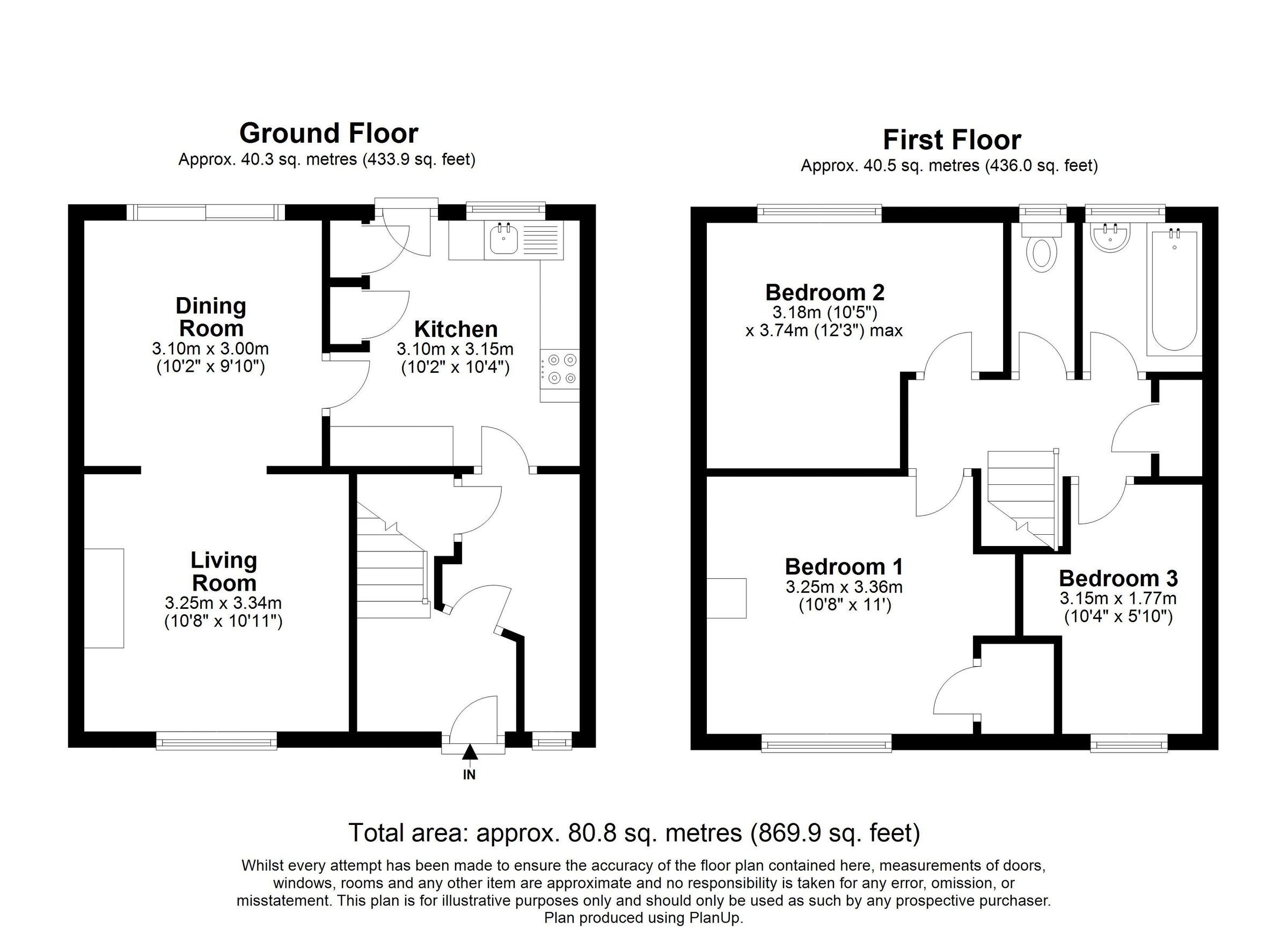 3 bed terraced house for sale in Falcon Close, Langley Green, Crawley