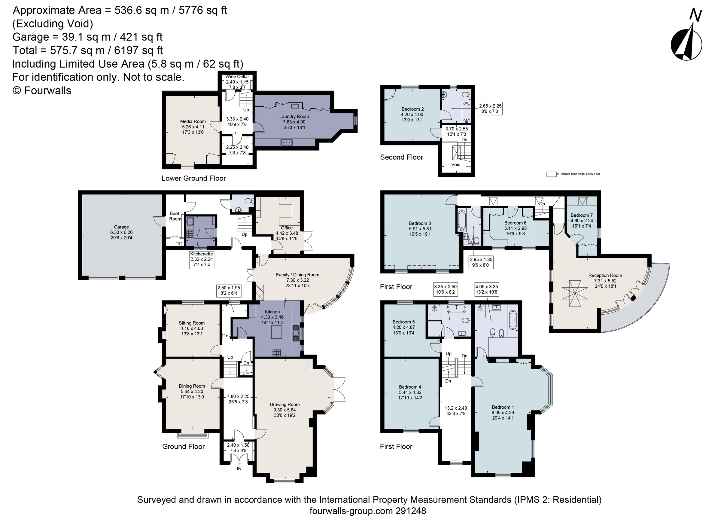 6 bed detached house for sale in East Downs Road, Bowdon, Altrincham